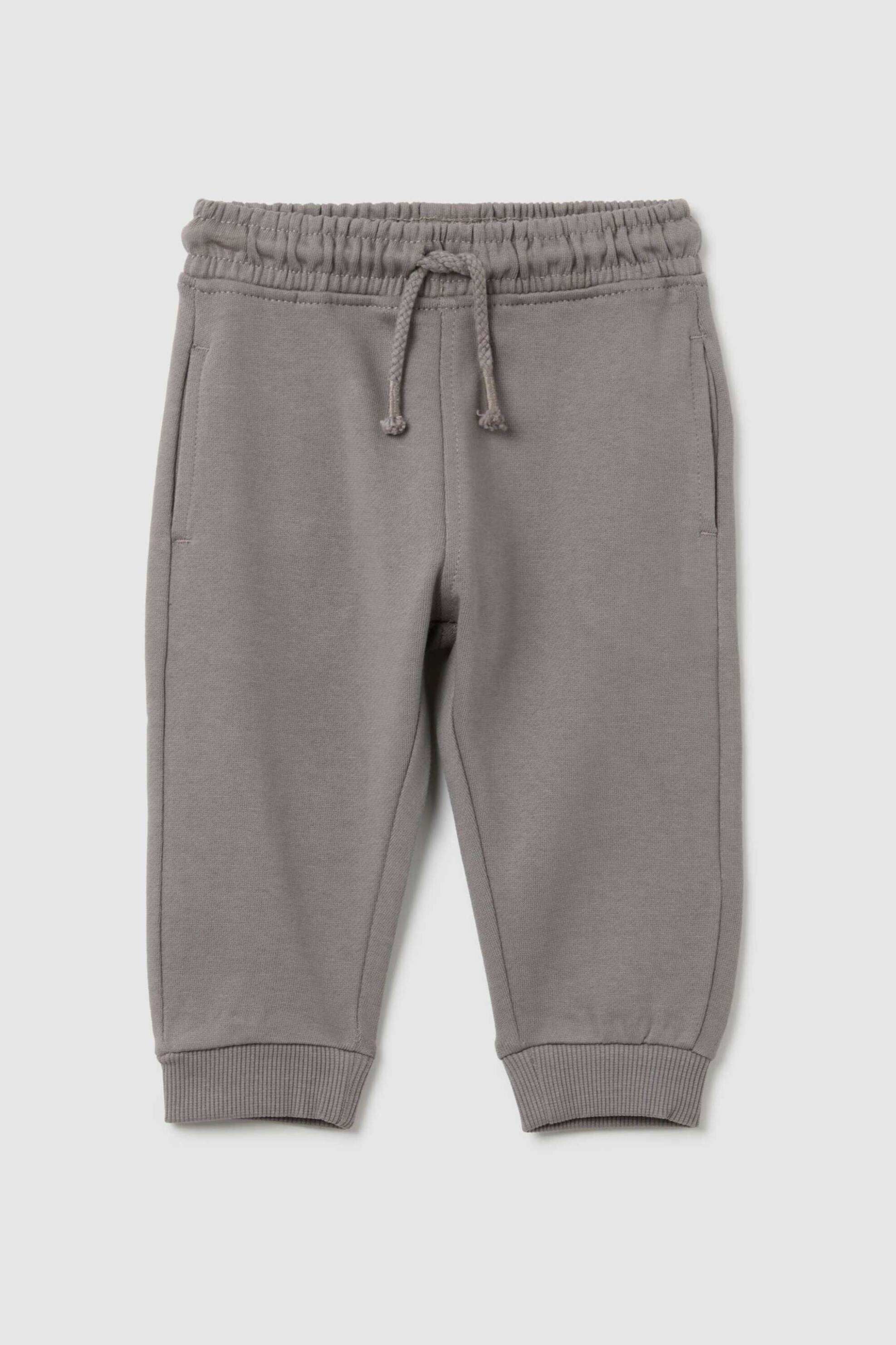 OVS KIDS OVS βρεφικό παντελόνι φόρμας μονόχρωμο Regular Fit - 002454401 Γκρι