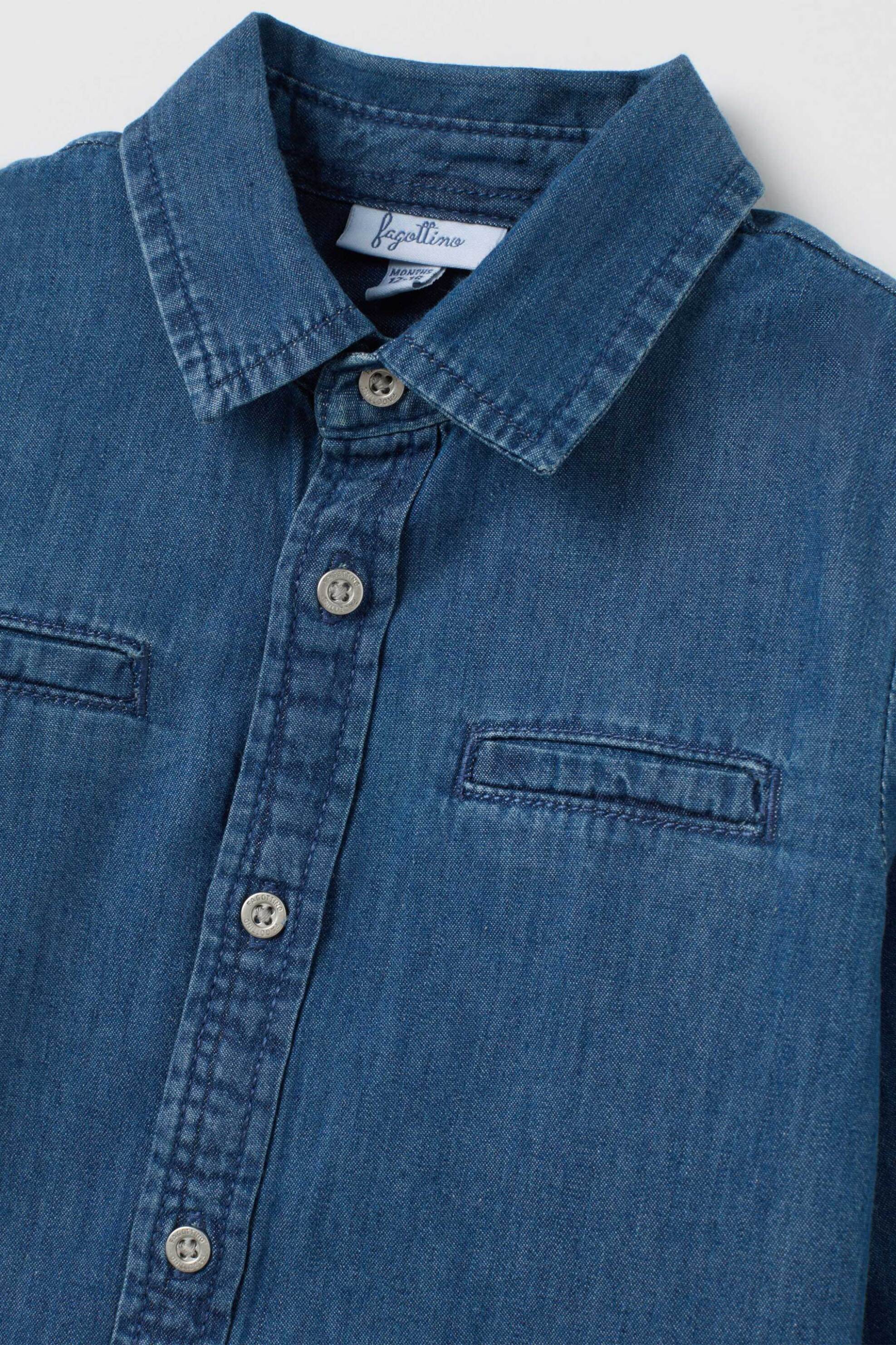 OVS βρεφικό denim jacket Regular Fit - 002415071 Denim Blue φωτογραφία