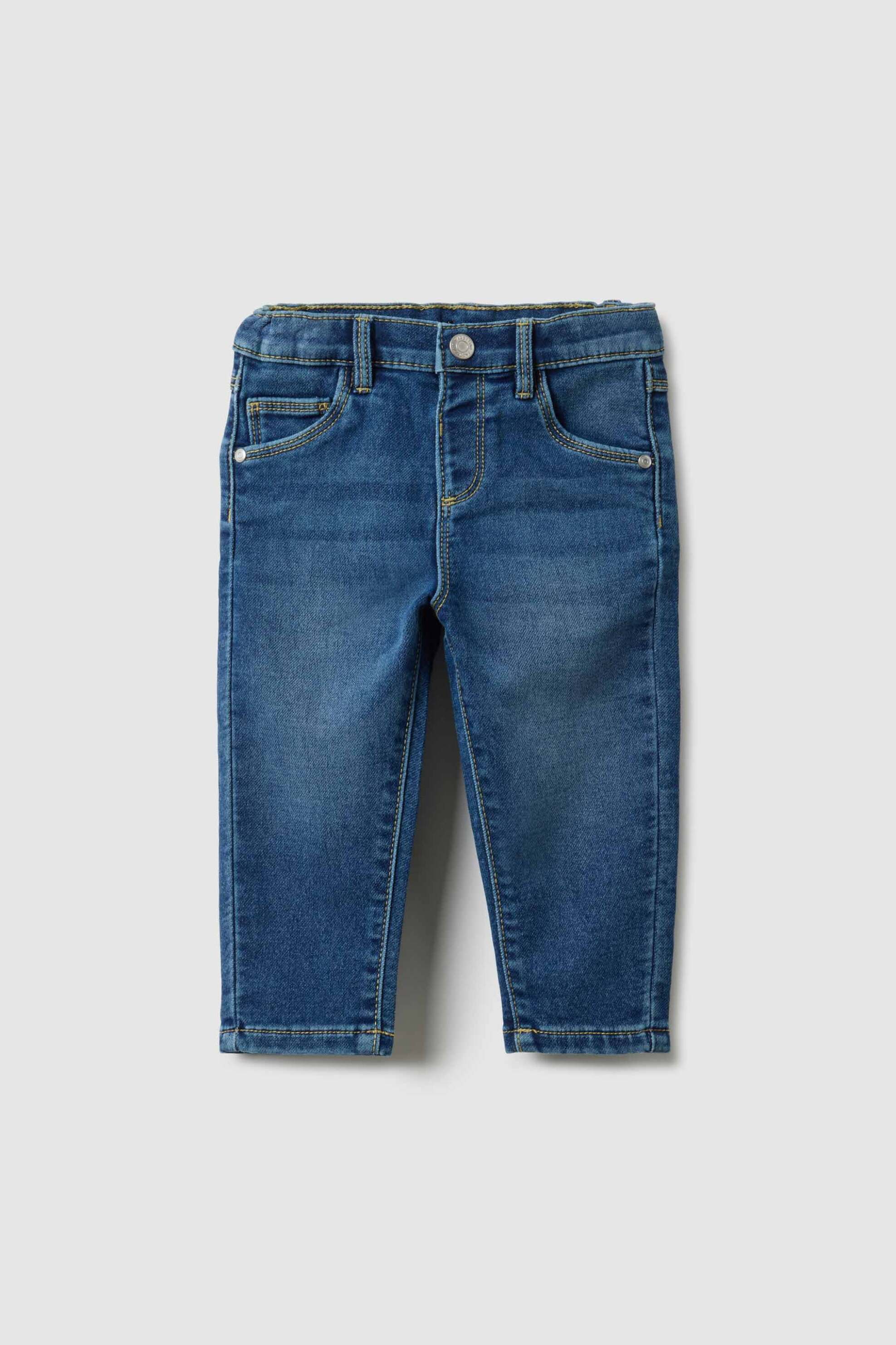 OVS βρεφικό τζιν παντελόνι Regular Fit - 002515426 Denim Blue