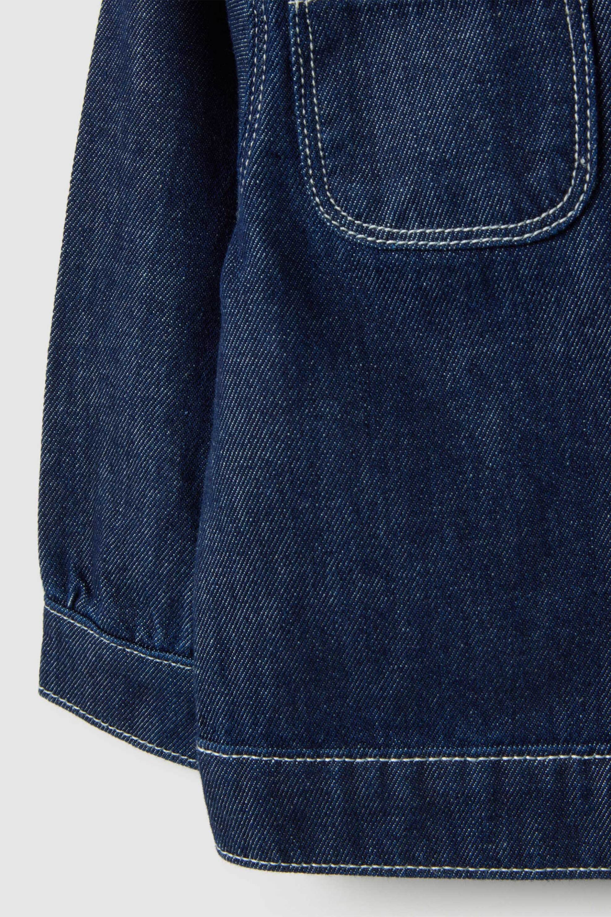 Ovs Βρεφικό Denim Μπουφάν Regular Fit - 002553663 Μπλε Σκούρο