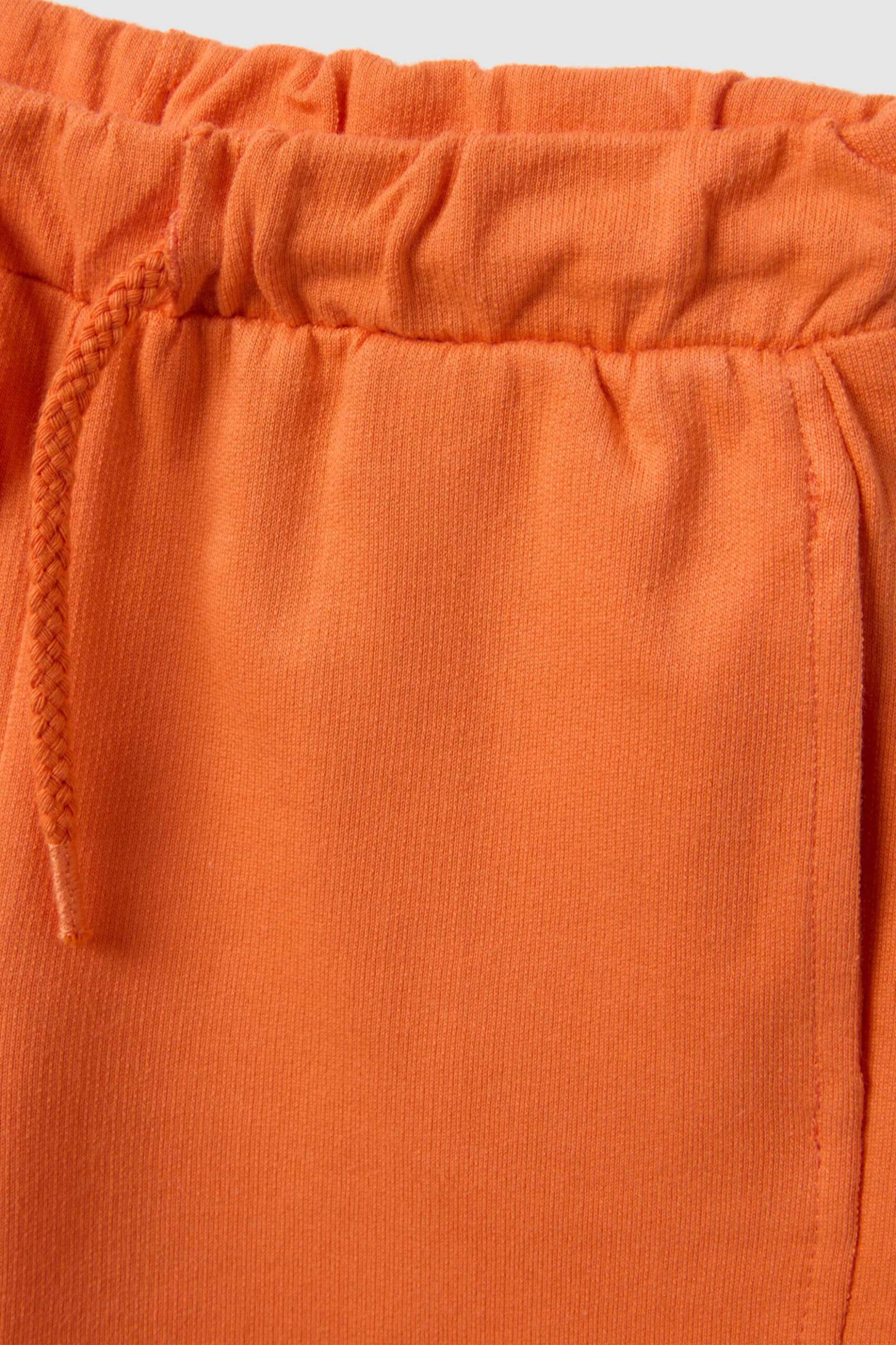 Ovs Βρεφικό Σετ Τ-Shirt Και Βερμούδα Regular Fit (2 Τεμάχια) - 002559320 Πορτοκαλί