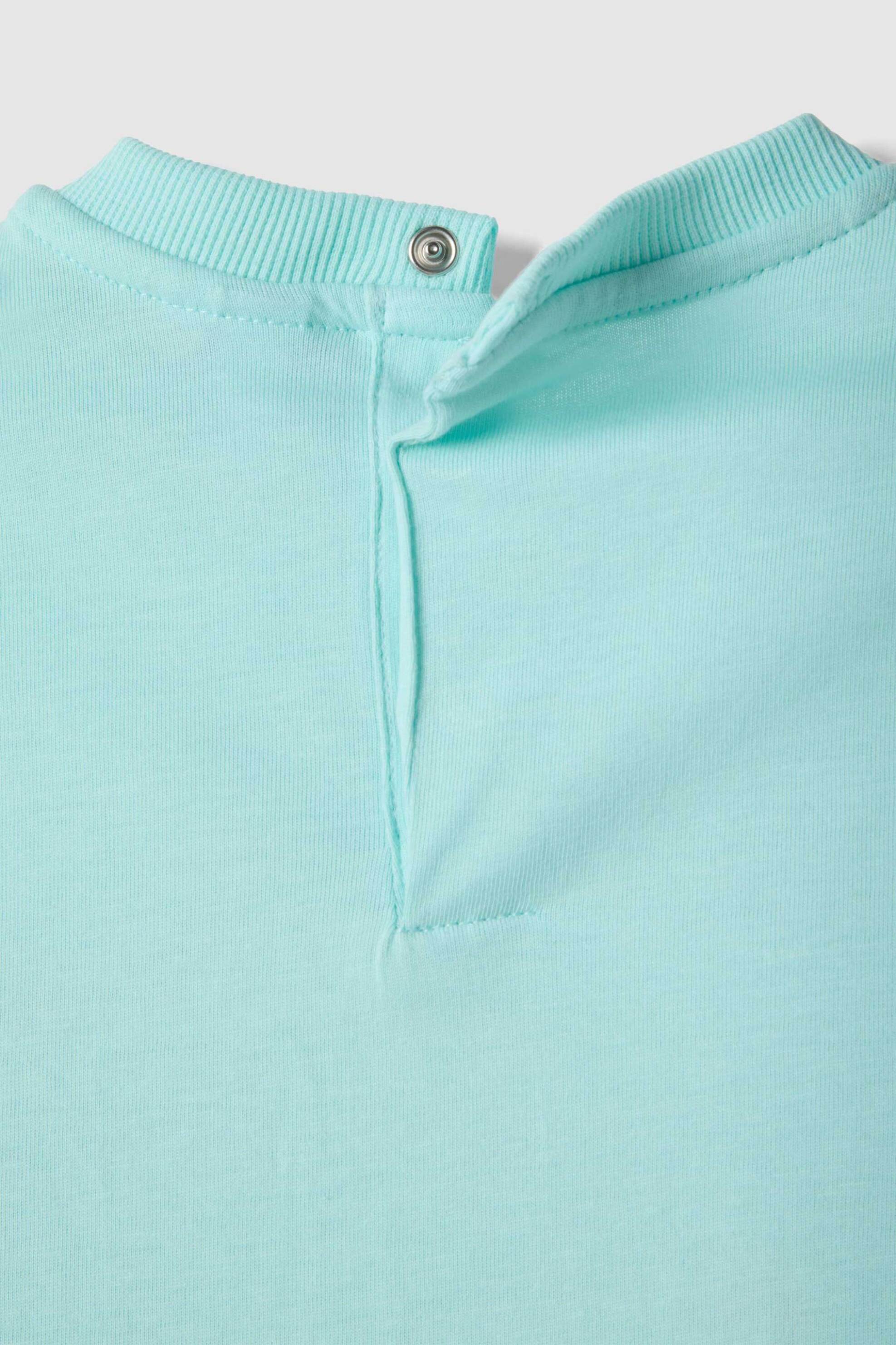 OVS βρεφικό T-shirt με print Οversized Fit - 002575230 Γαλάζιο φωτογραφία