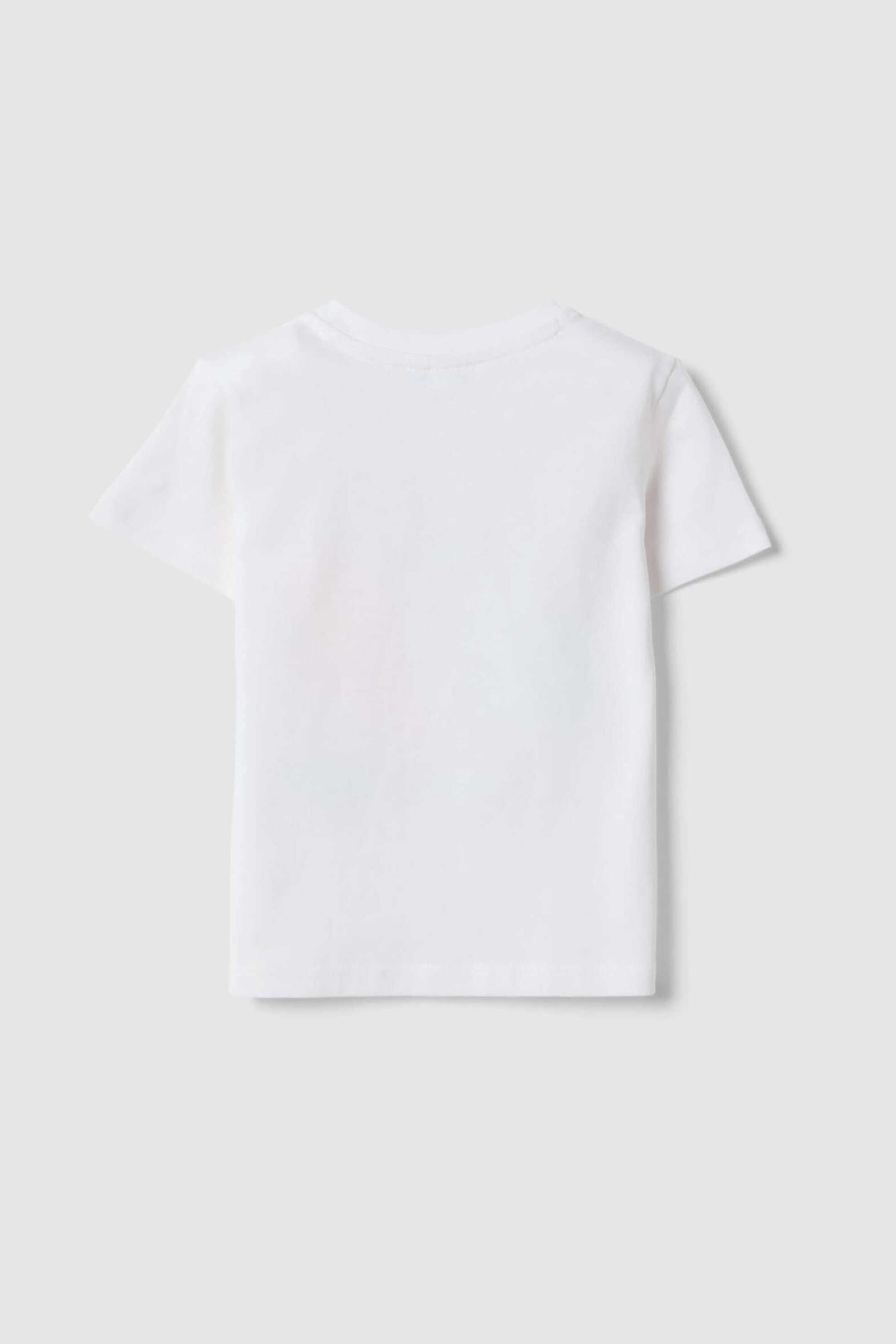 OVS βρεφικό T-shirt με print Regular Fit - 002564465 Λευκό φωτογραφία