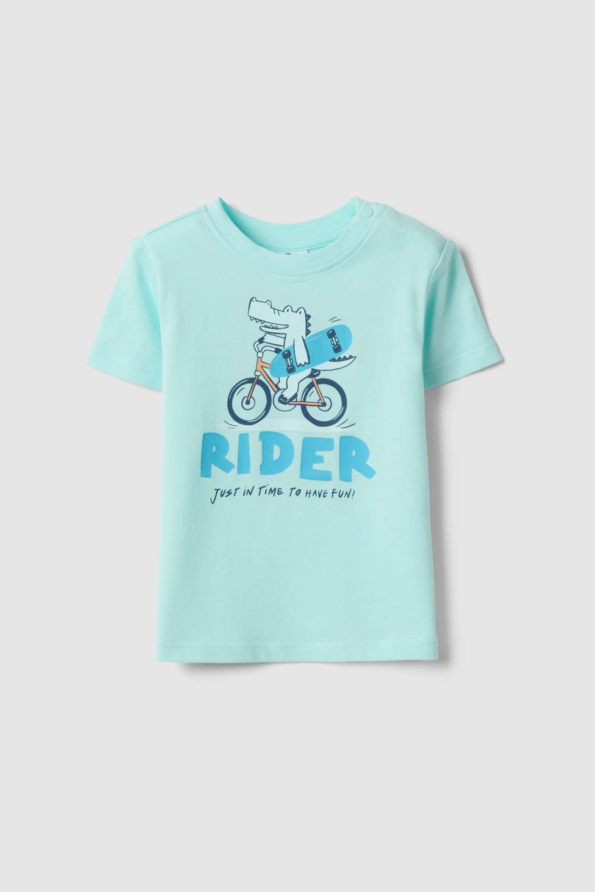 OVS KIDS OVS βρεφικό T-shirt με print Regular Fit - 002564470 Μπλε