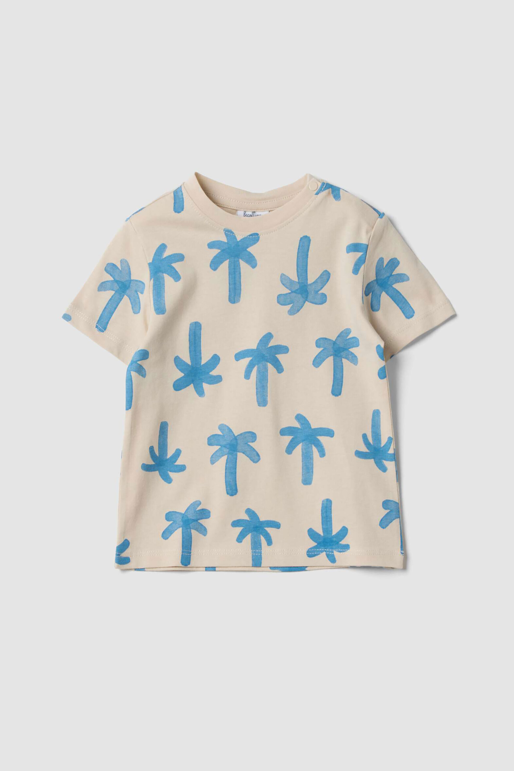 OVS βρεφικό T-shirt με all-over print Regular Fit - 002619467 Γκρι