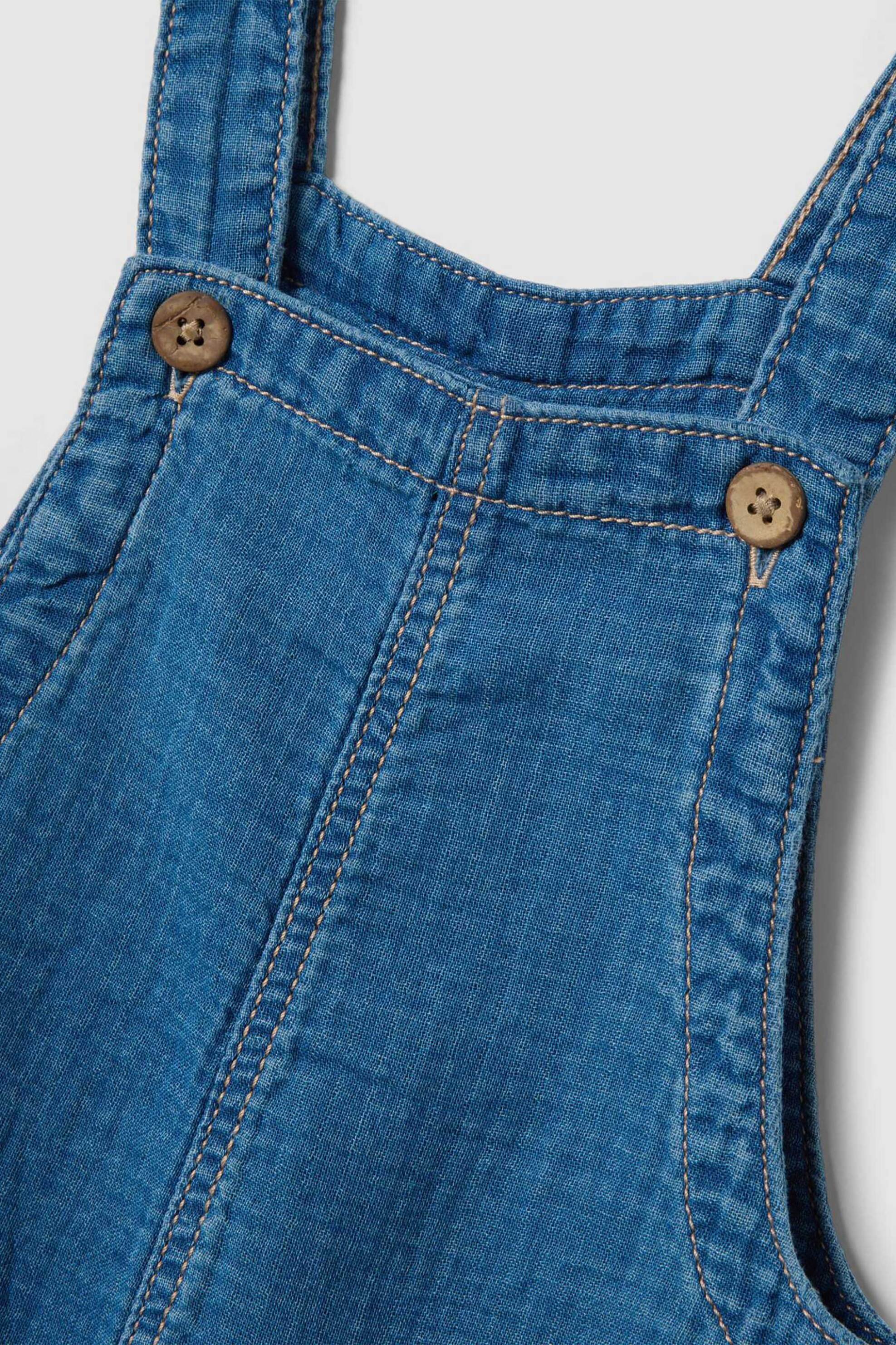 OVS βρεφική denim σαλοπέτα Regular Fit - 002682765 Μπλε φωτογραφία
