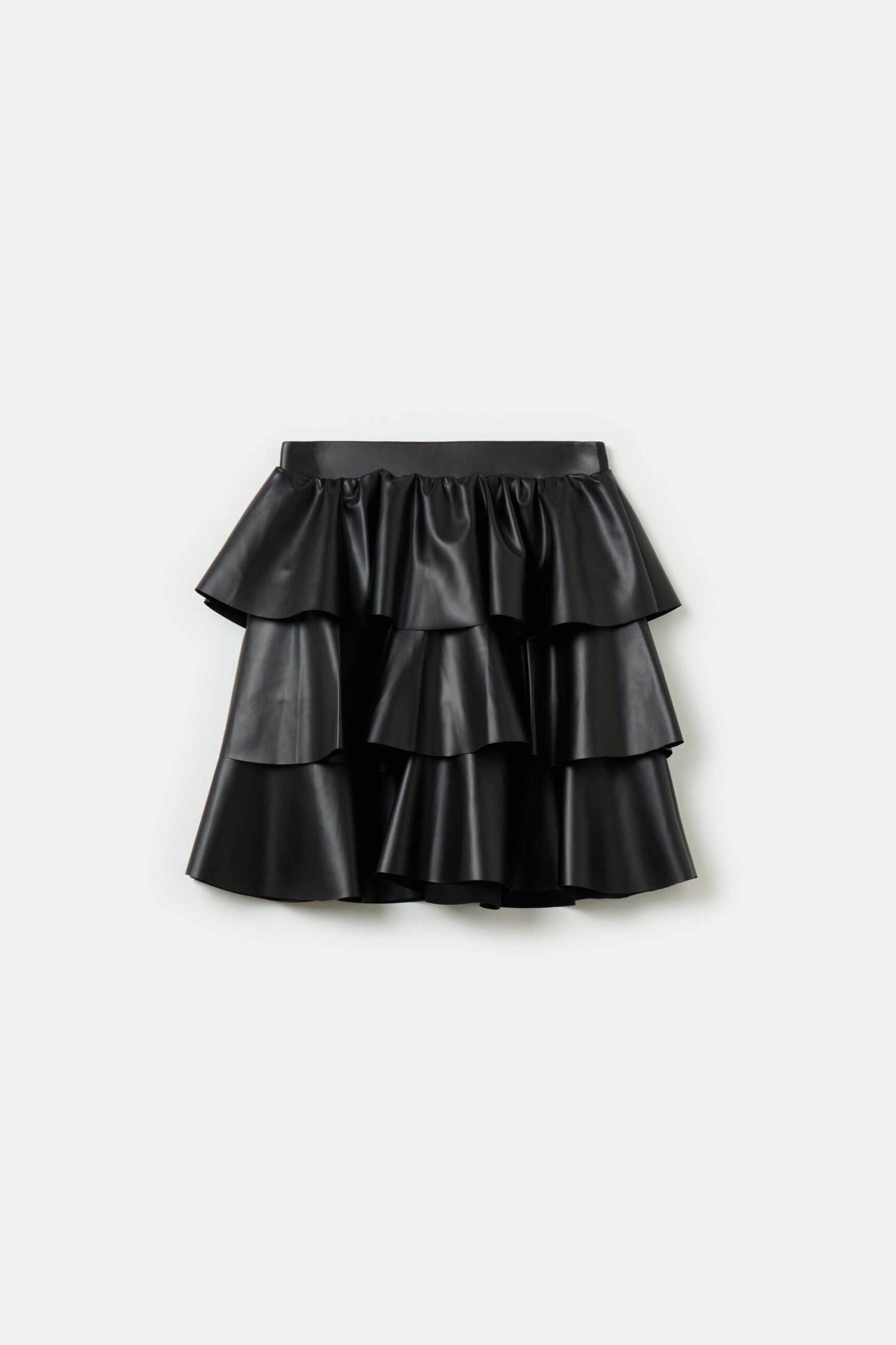 OVS KIDS OVS παιδική φούστα πολυεπίπεδη με γυαλιστερό εφέ - 002073924 Μαύρο