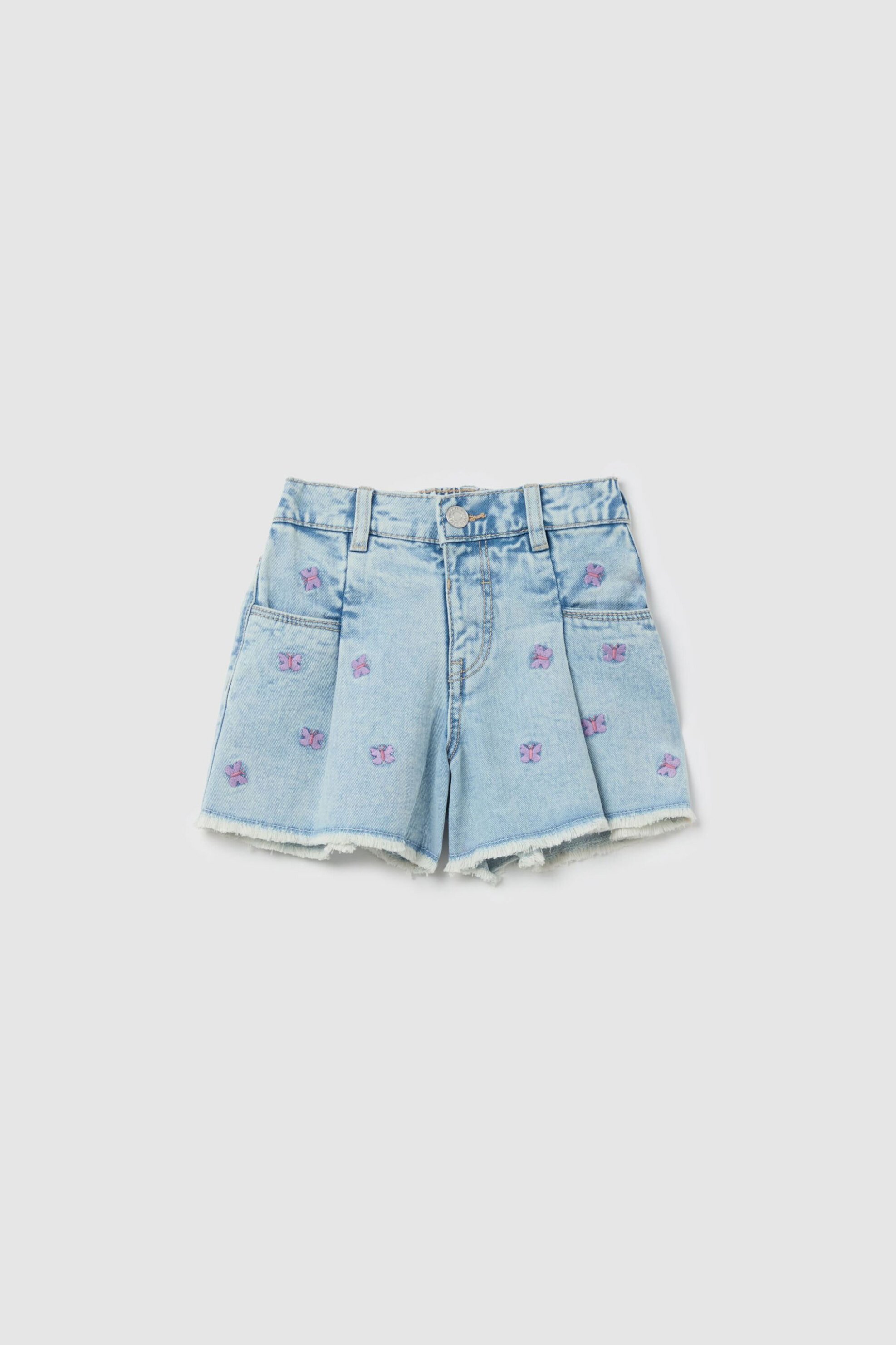 OVS παιδική denim φούστα με all-over - 002264993 Denim Blue