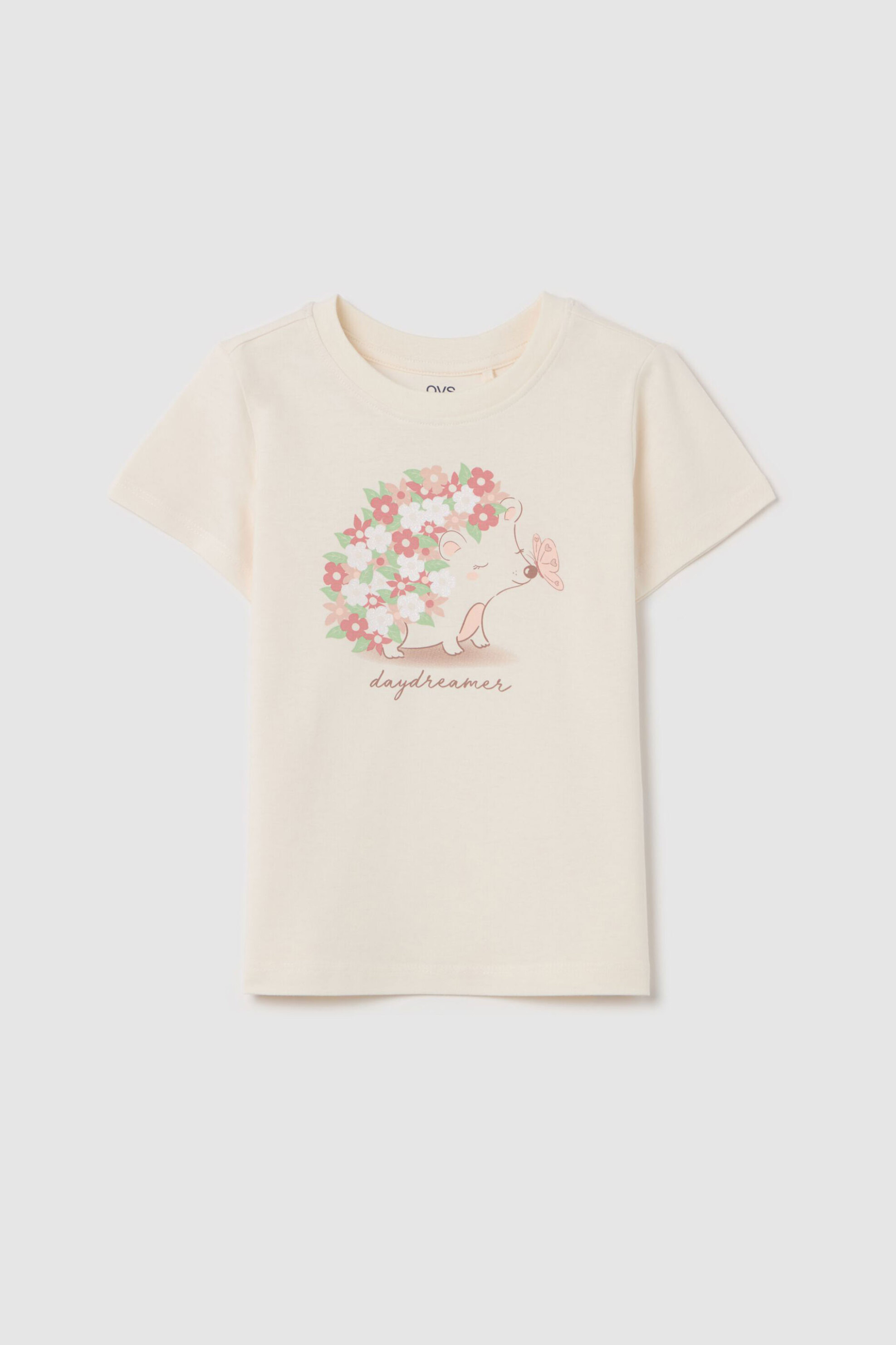 OVS παιδικό T-shirt με print - 002265178 Λευκό