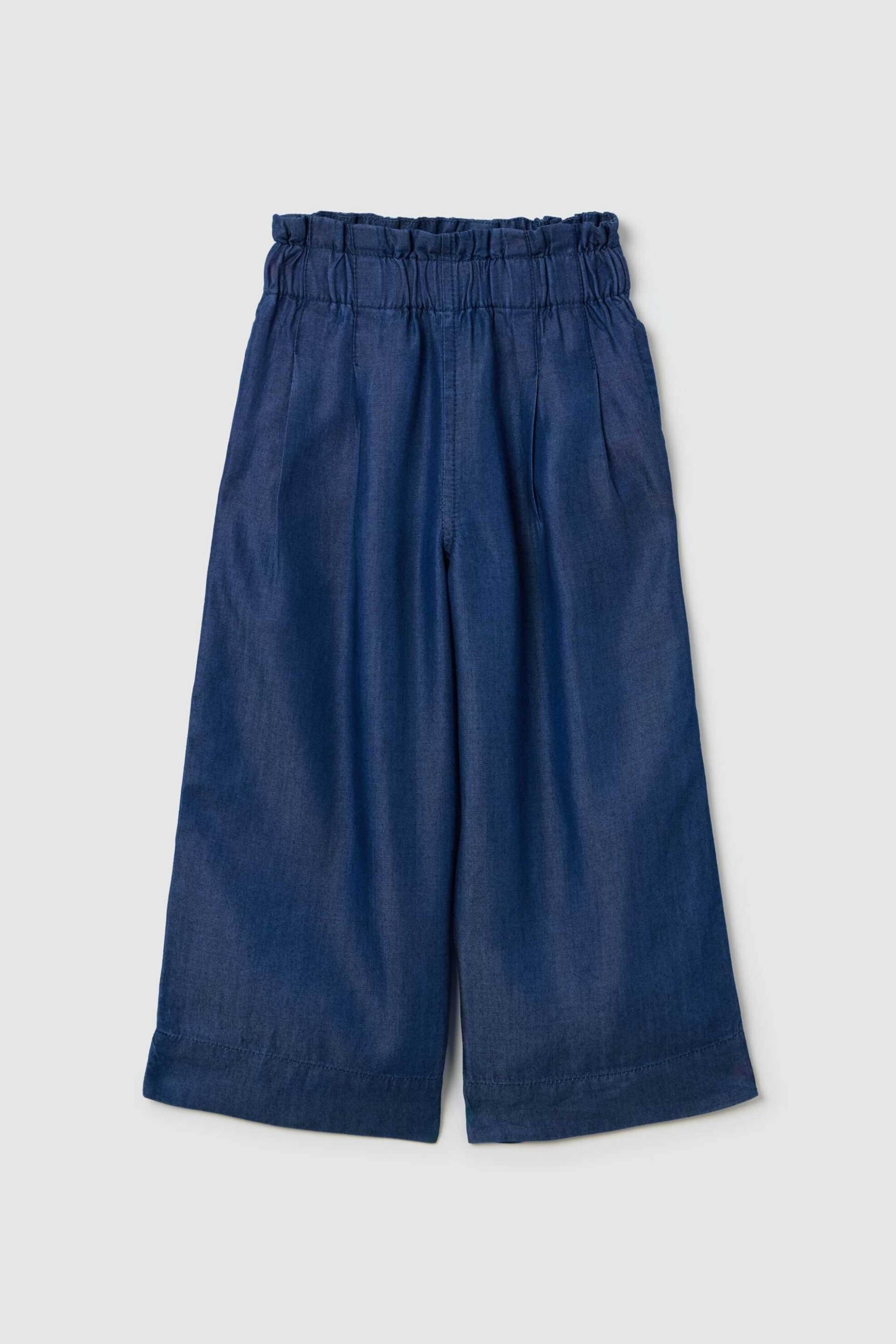 OVS KIDS OVS παιδικό παντελόνι με denim υφή Relaxed Fit - 002274152 Μπλε Σκούρο