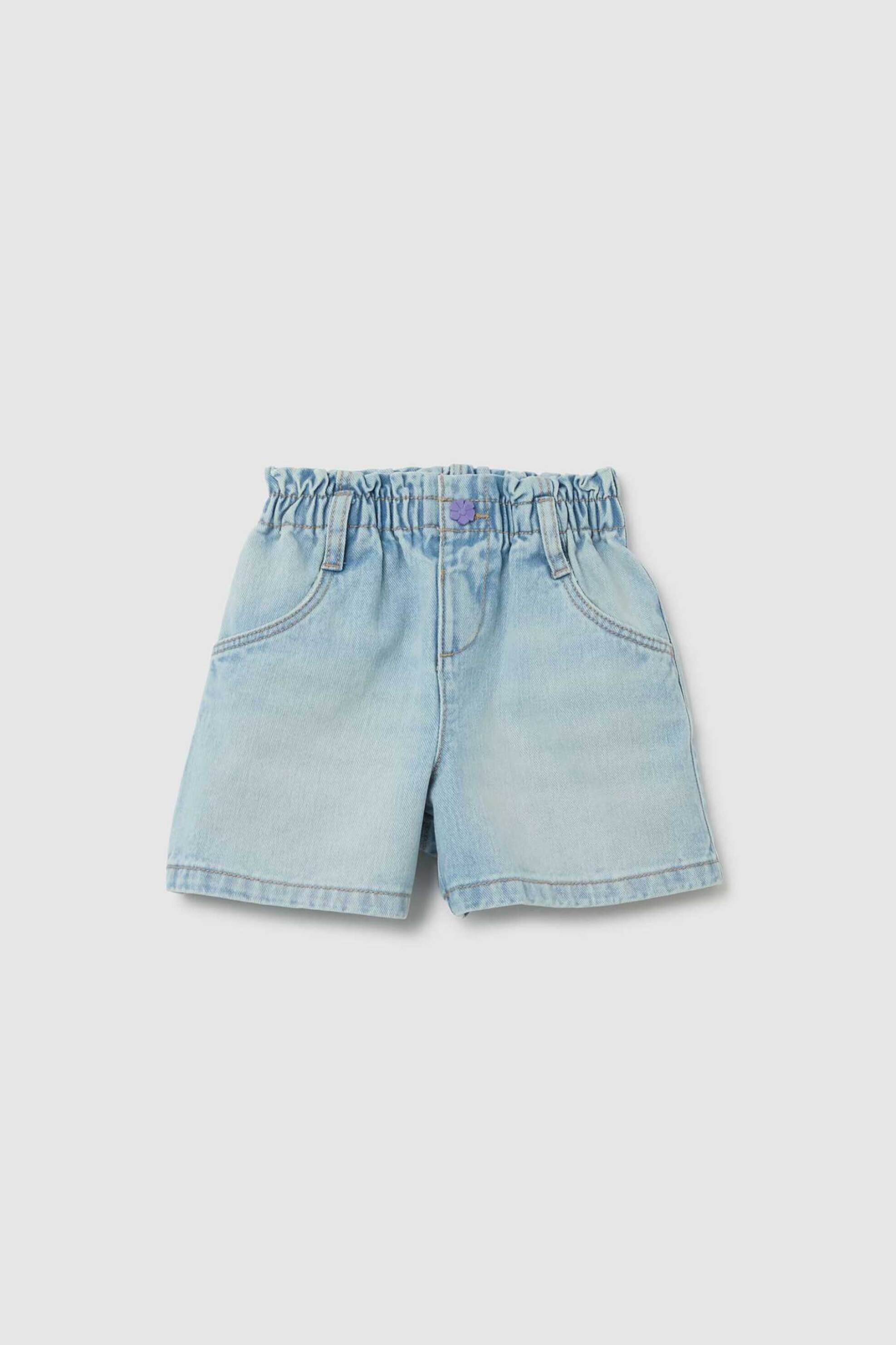OVS παιδικό denim σορτς - 002357018 Denim Blue