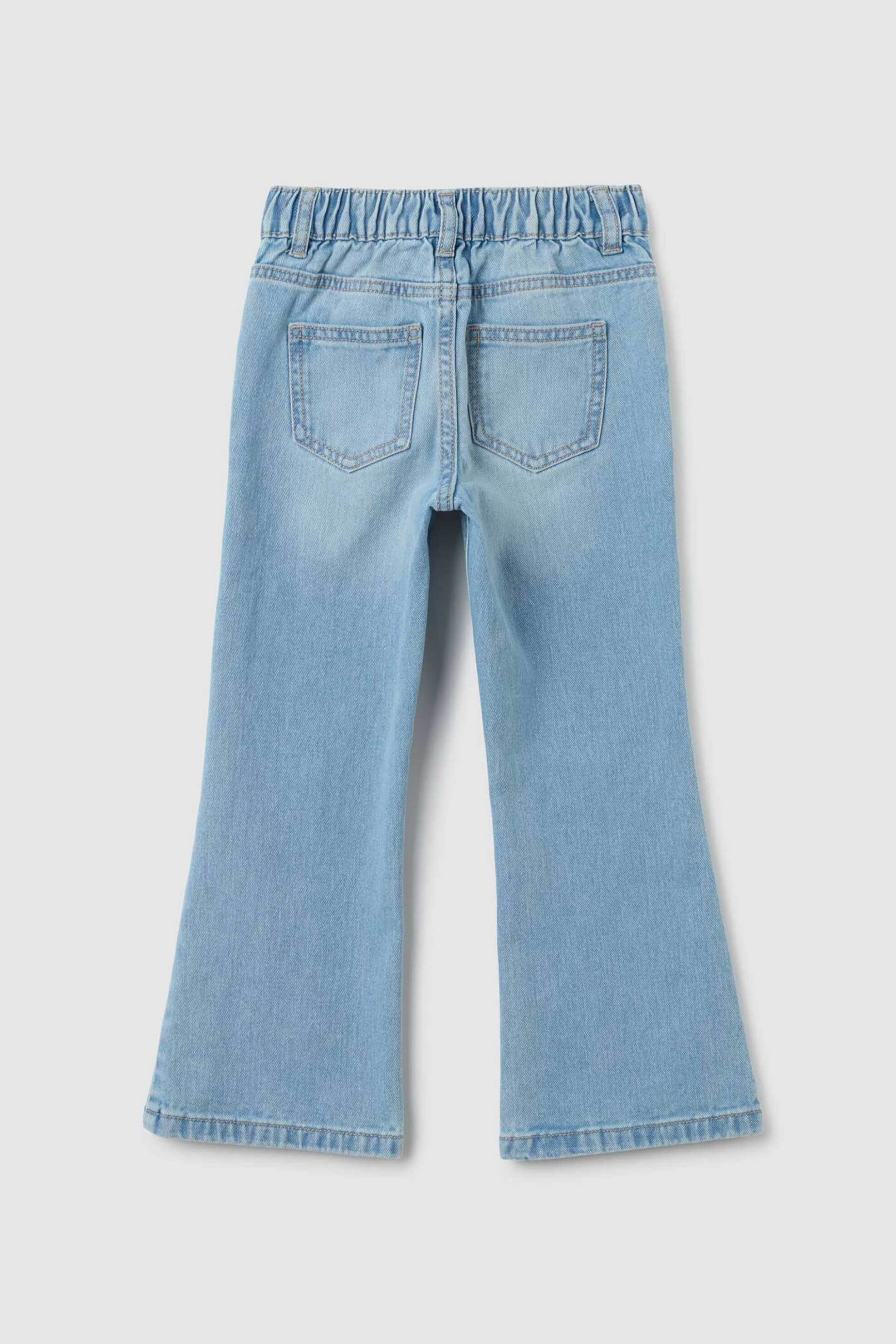 OVS παιδικό τζιν παντελόνι με all-over print "Stitch" Regular fit - 002402686 Denim Blue φωτογραφία