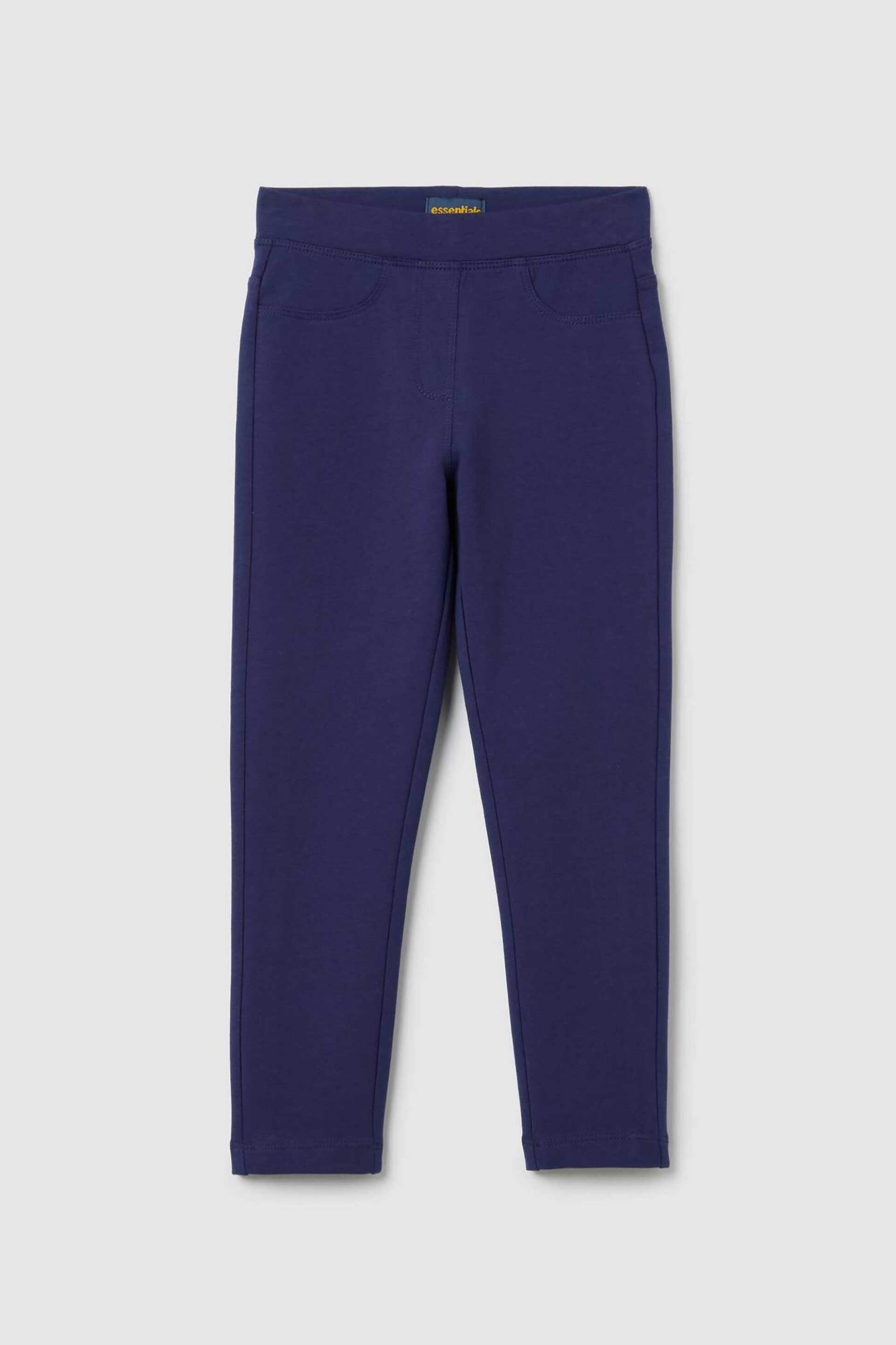 OVS KIDS OVS παιδικό κολάν μονόχρωμo Regular Fit - 002418103 Μπλε Σκούρο