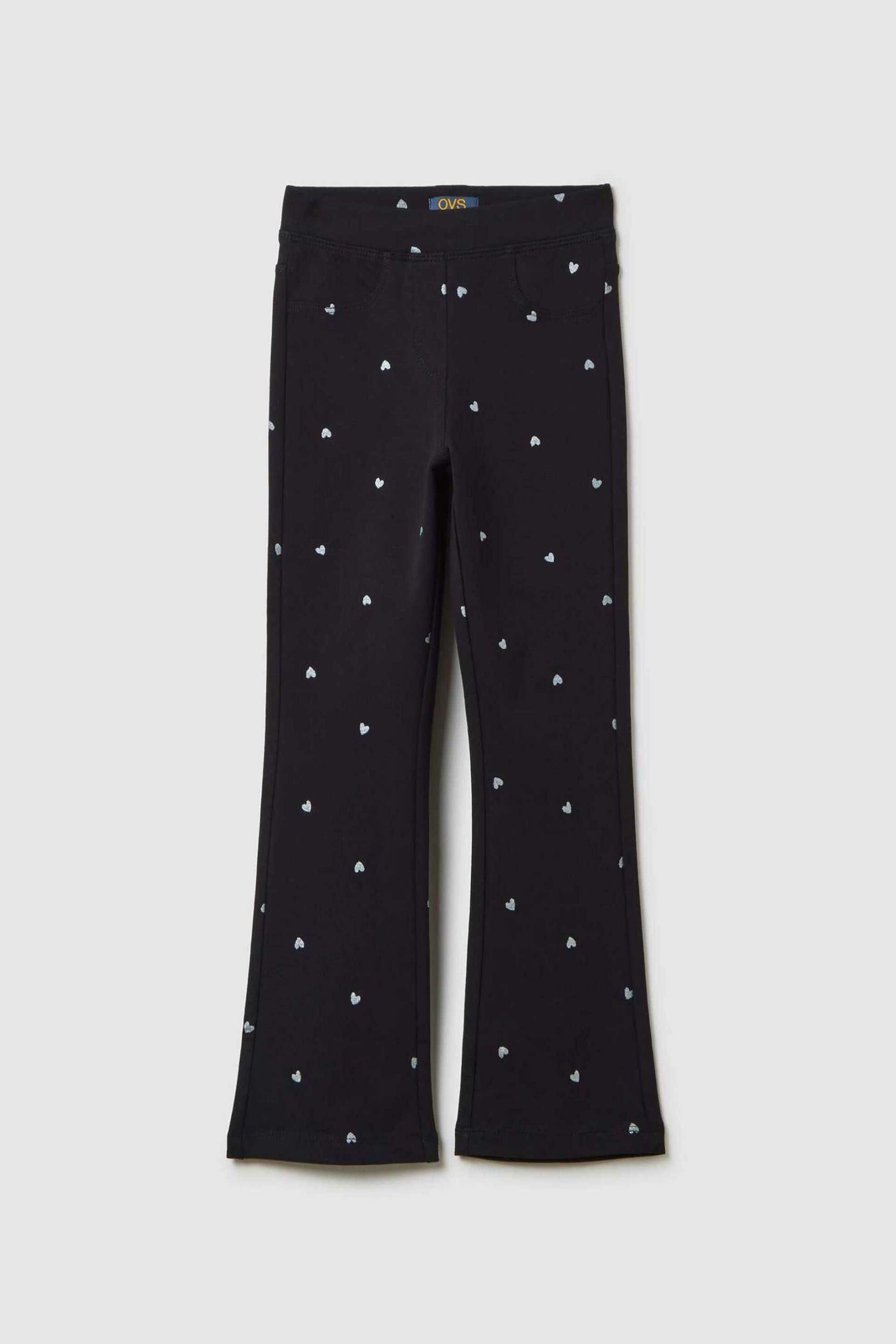 OVS παιδικό κολάν με all-over print - 002445139 Μαύρο