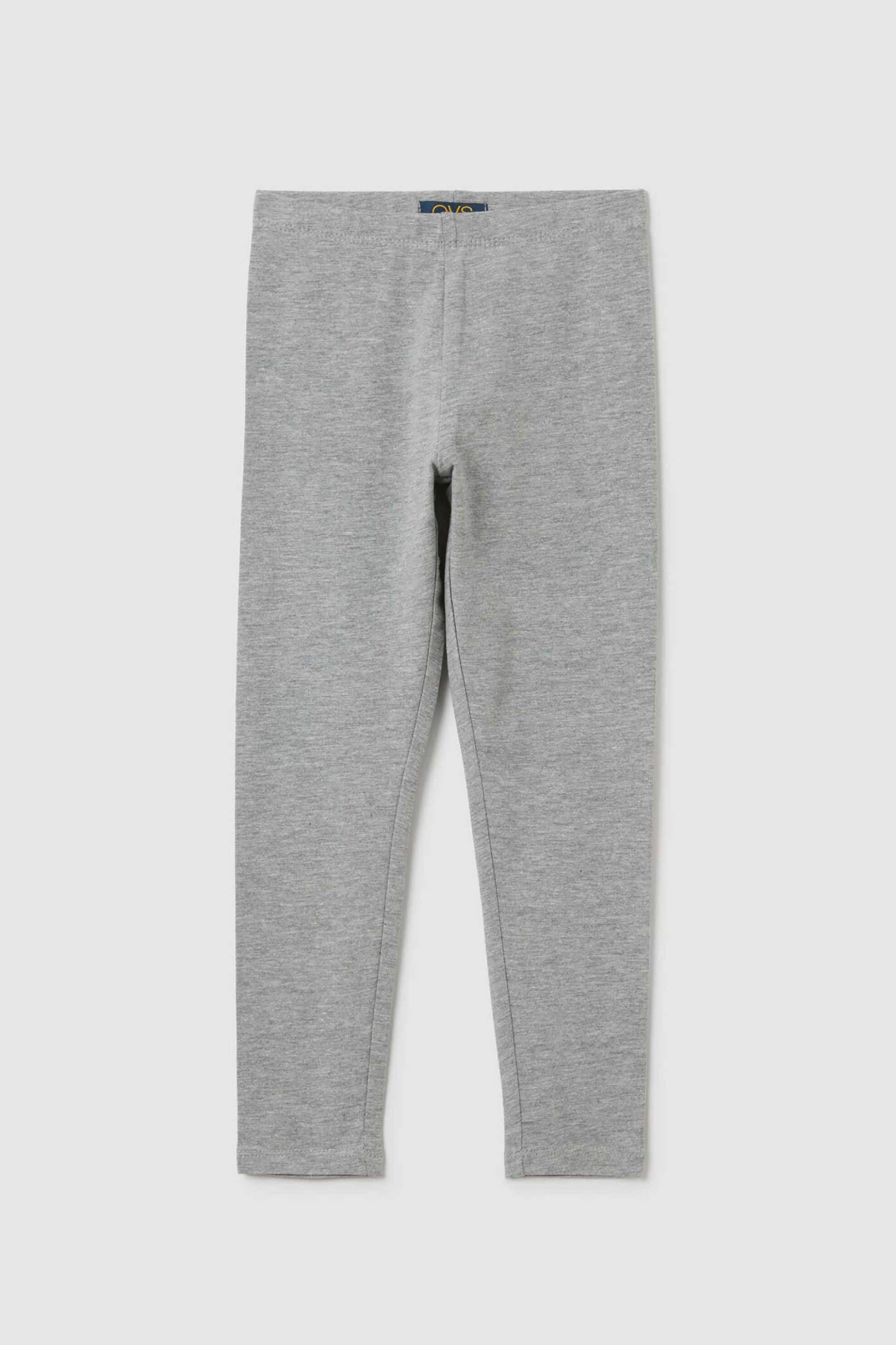 OVS παιδικό κολάν μονόχρωμο Slim Fit - 002445181 Γκρι