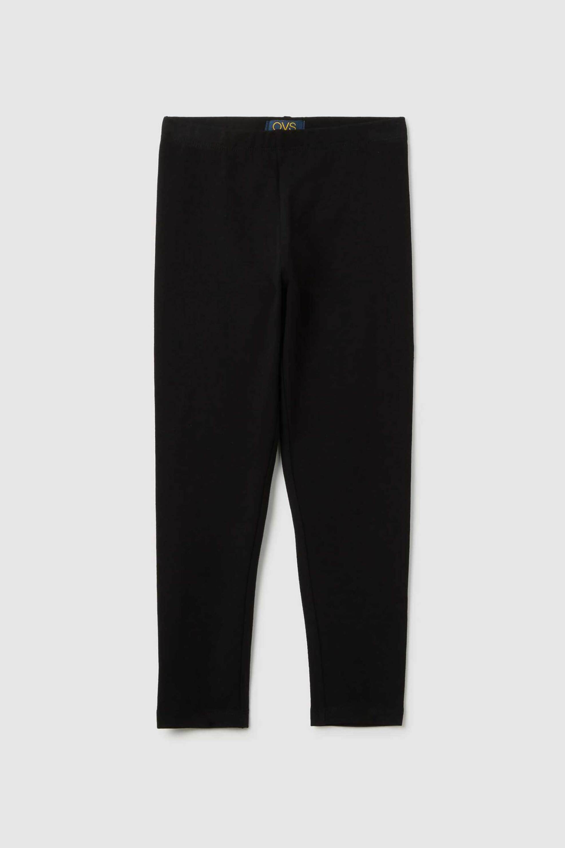 OVS KIDS OVS παιδικό κολάν μονόχρωμο Slim Fit - 002445195 Μαύρο
