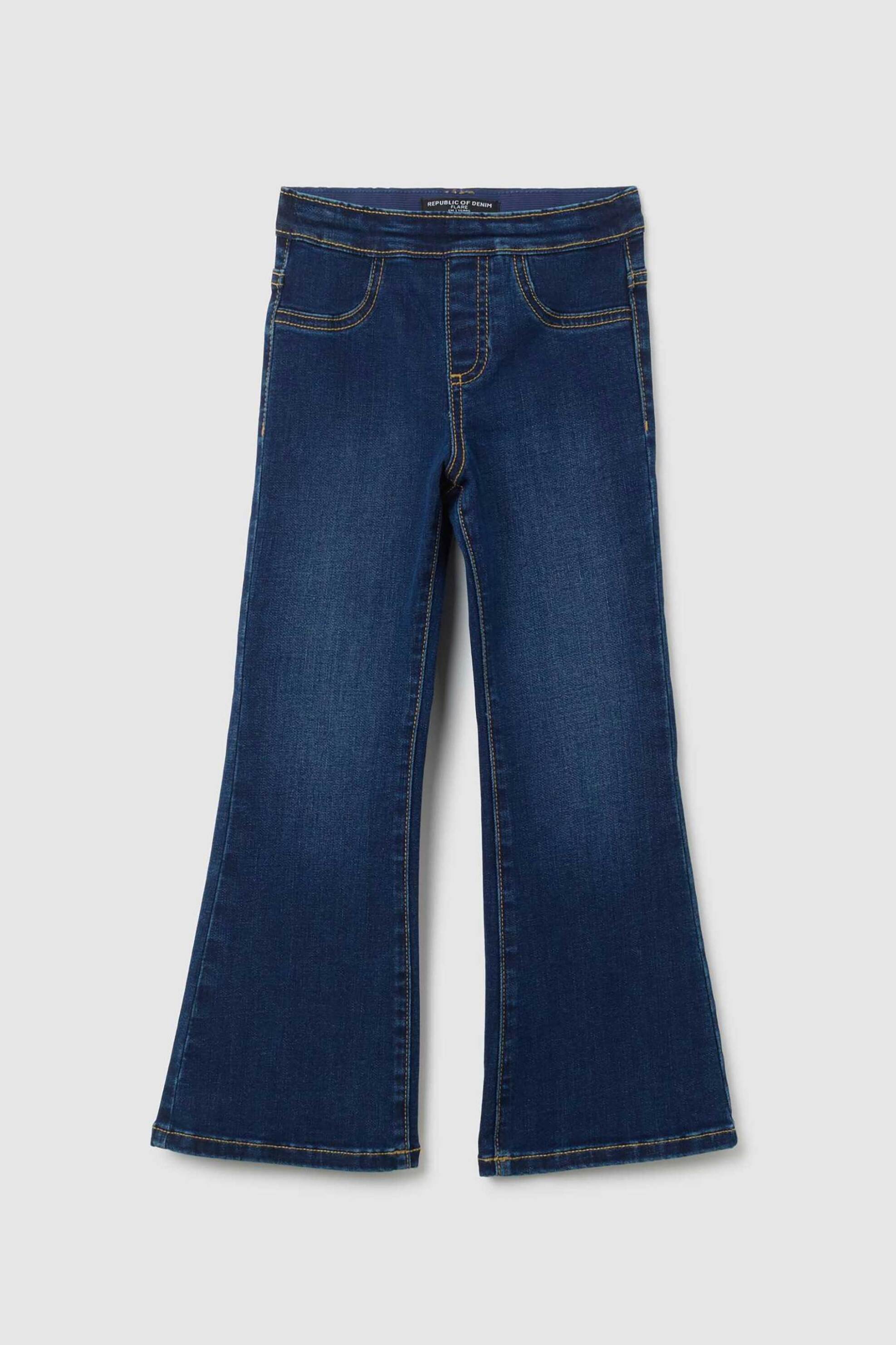 OVS παιδικό τζιν παντελόνι Wide Leg - 002446928 Denim Blue Σκούρο