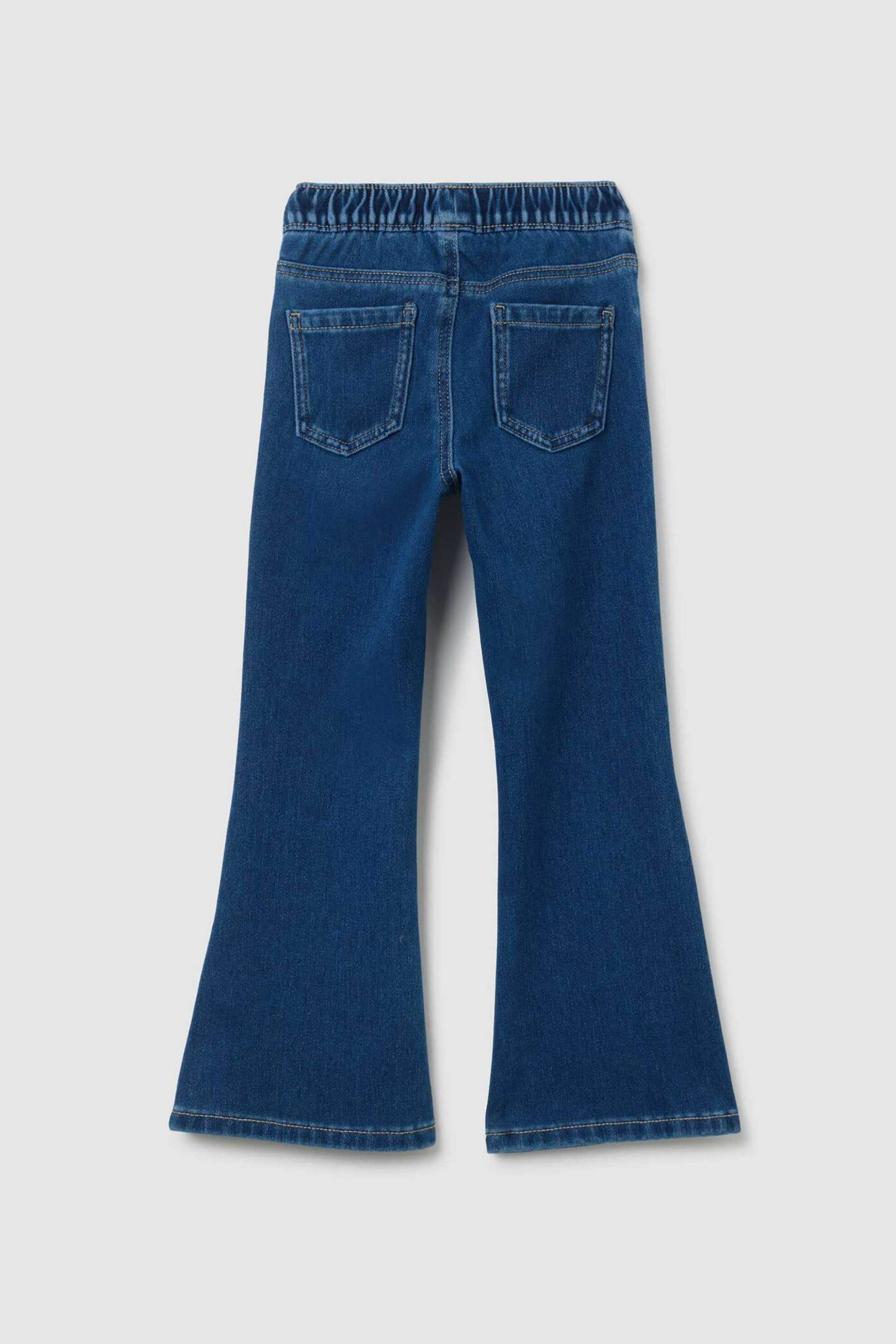 OVS παιδικό τζιν παντελόνι Wide Leg - 002446935 Denim Blue Σκούρο φωτογραφία