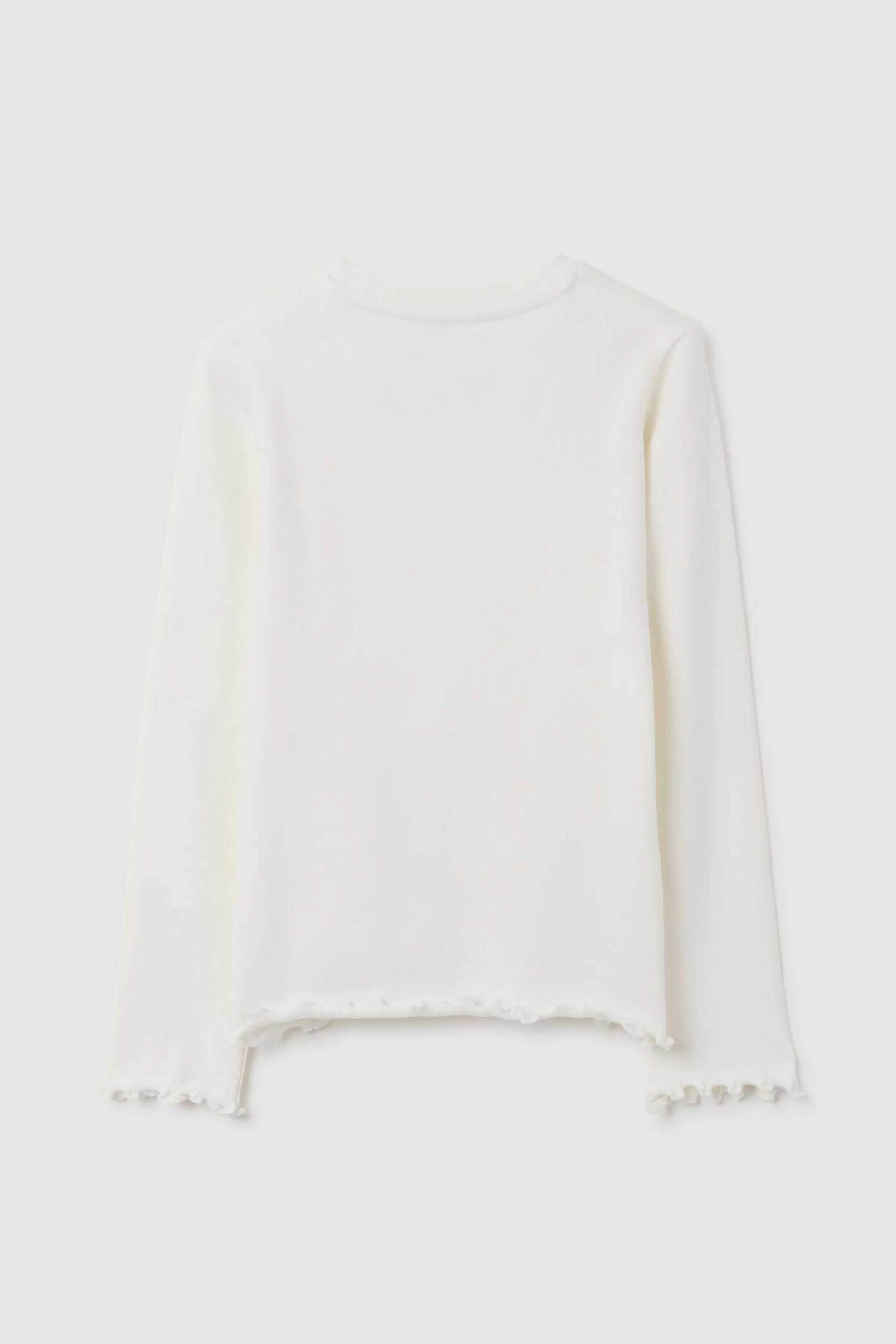 OVS παιδική μπλούζα Regular Fit - 002447153 Λευκό φωτογραφία