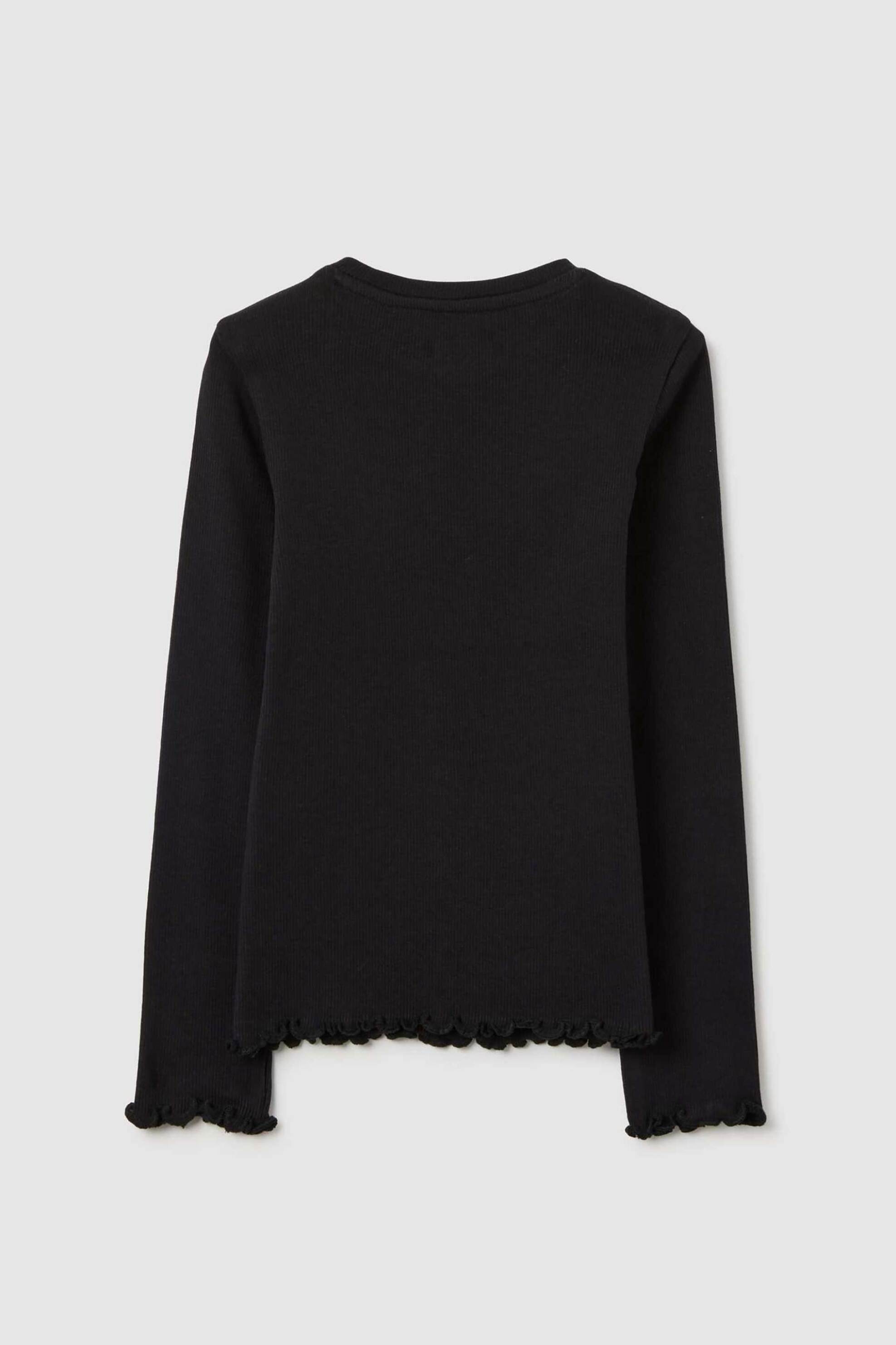 OVS παιδική μπλούζα Regular Fit - 002447160 Μαύρο φωτογραφία