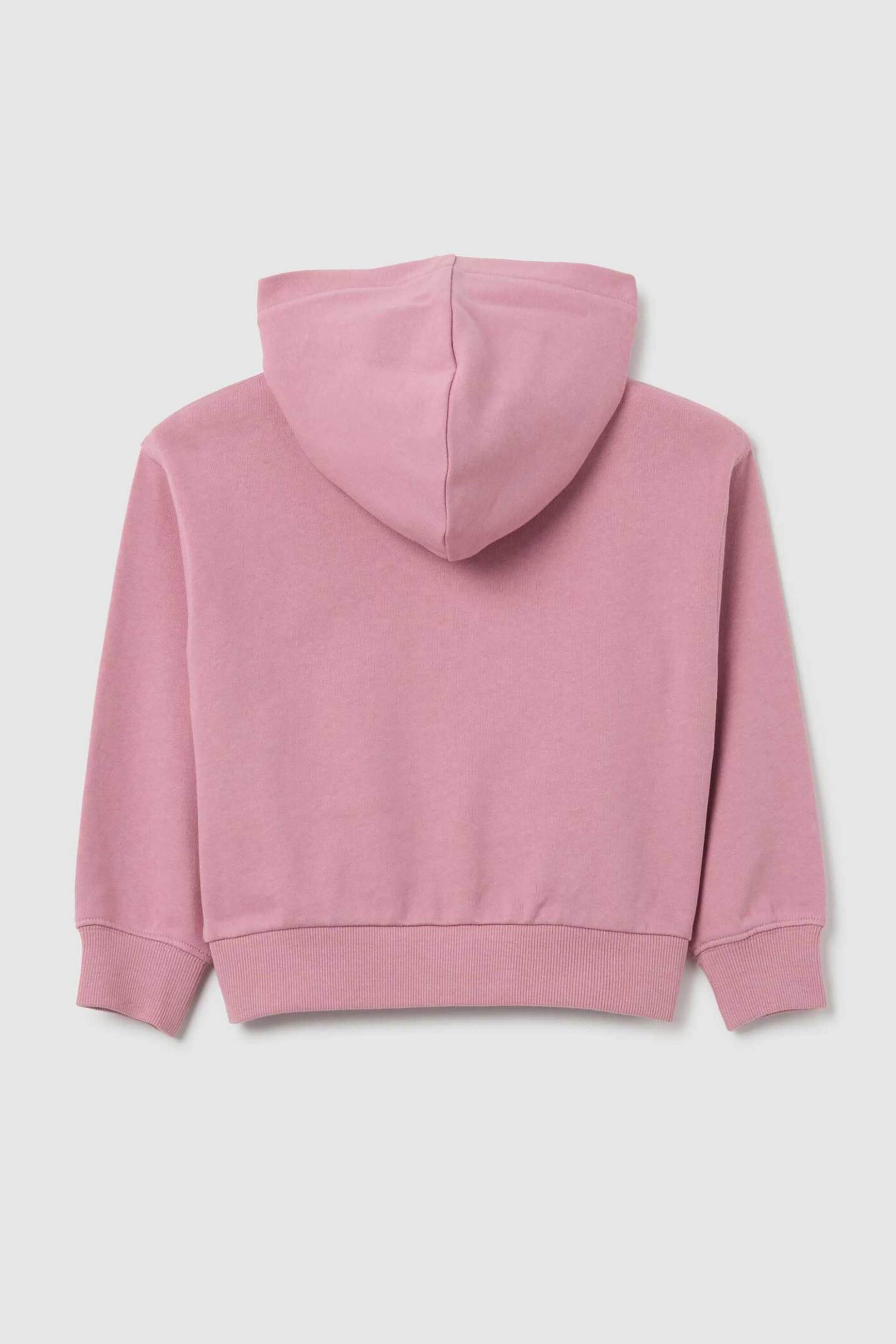 OVS παιδική ζακέτα φούτερ μονόχρωμη Regular Fit - 002418187 Λιλά φωτογραφία