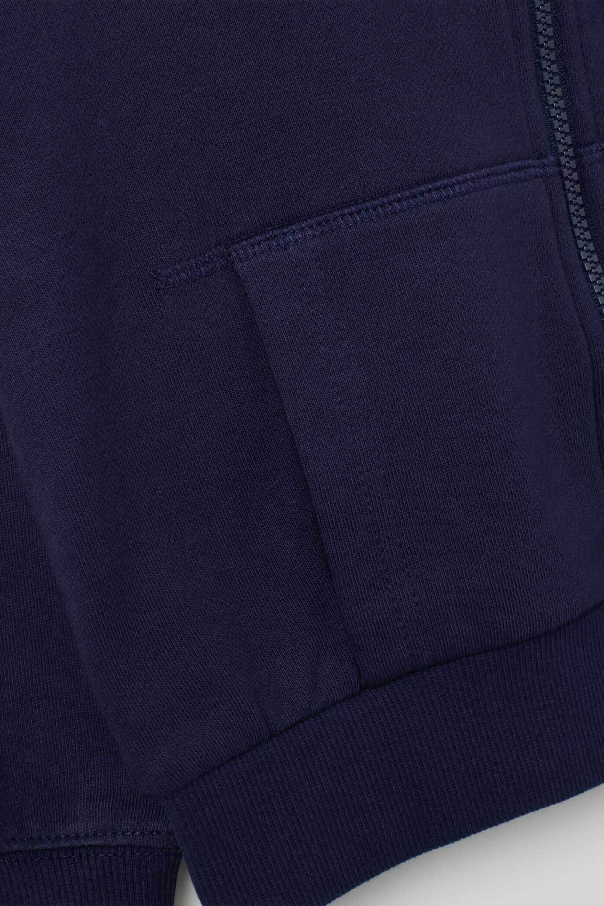 OVS παιδική ζακέτα φούτερ μονόχρωμη Regular Fit - 002418208 Μπλε Σκούρο φωτογραφία