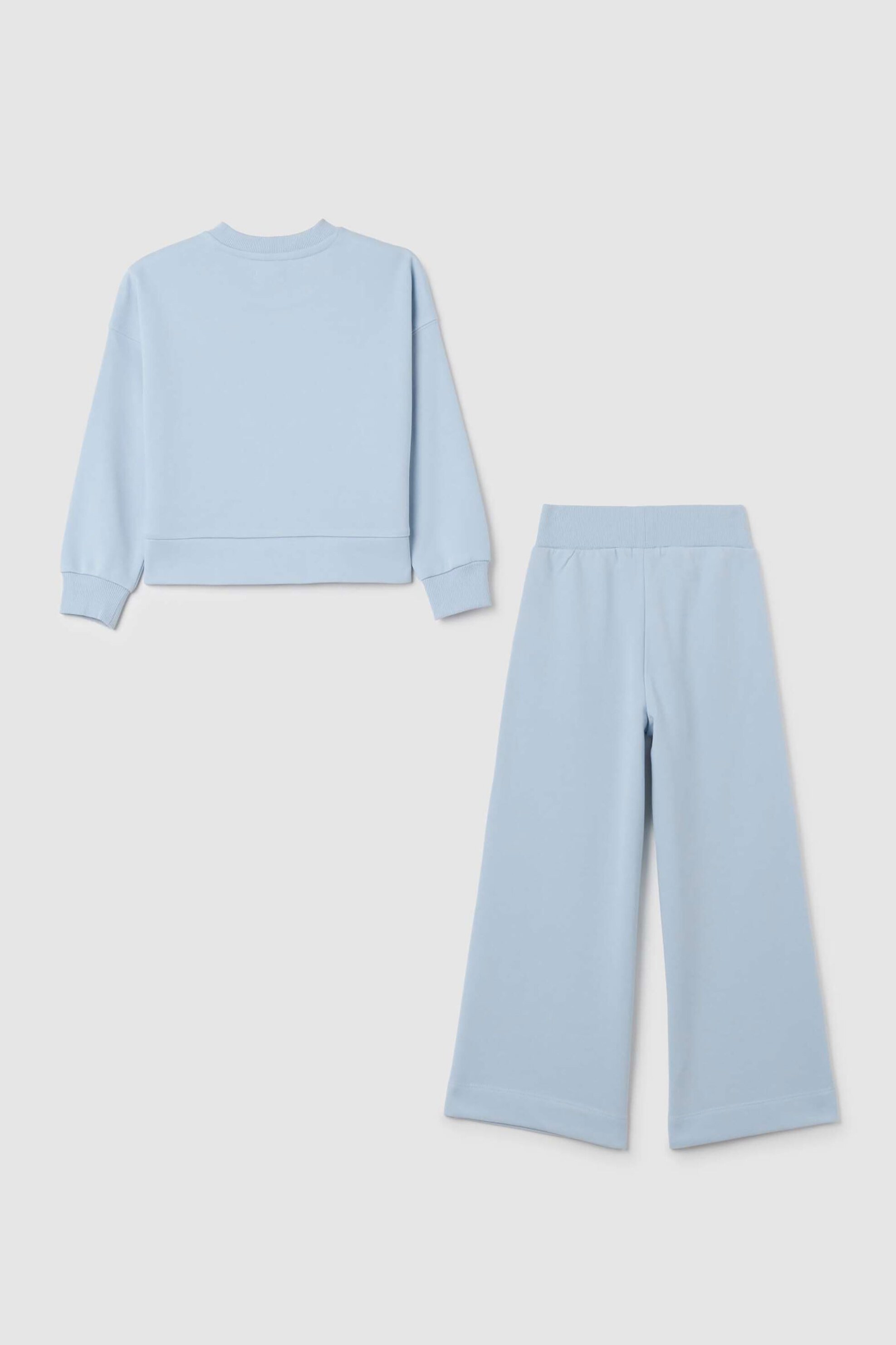 OVS παιδικό σετ μπλούζα φούτερ με με print "Frozen" και παντελόνι φόρμας (2 τεμάχια) - 002446601 Γαλάζιο φωτογραφία