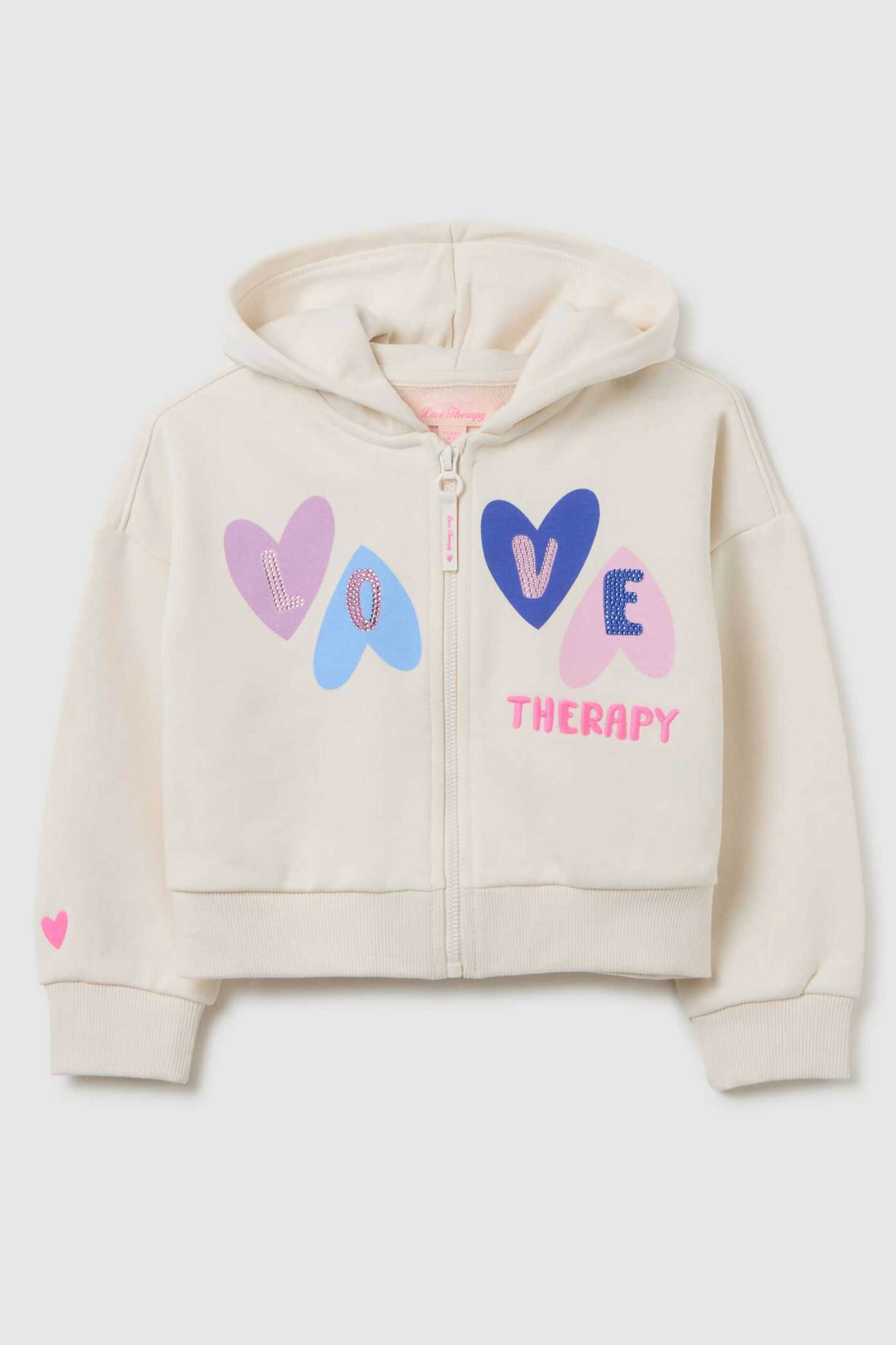 OVS KIDS OVS παιδική ζακέτα φούτερ με all-over print Regular Fit - 002446781 Ροζ