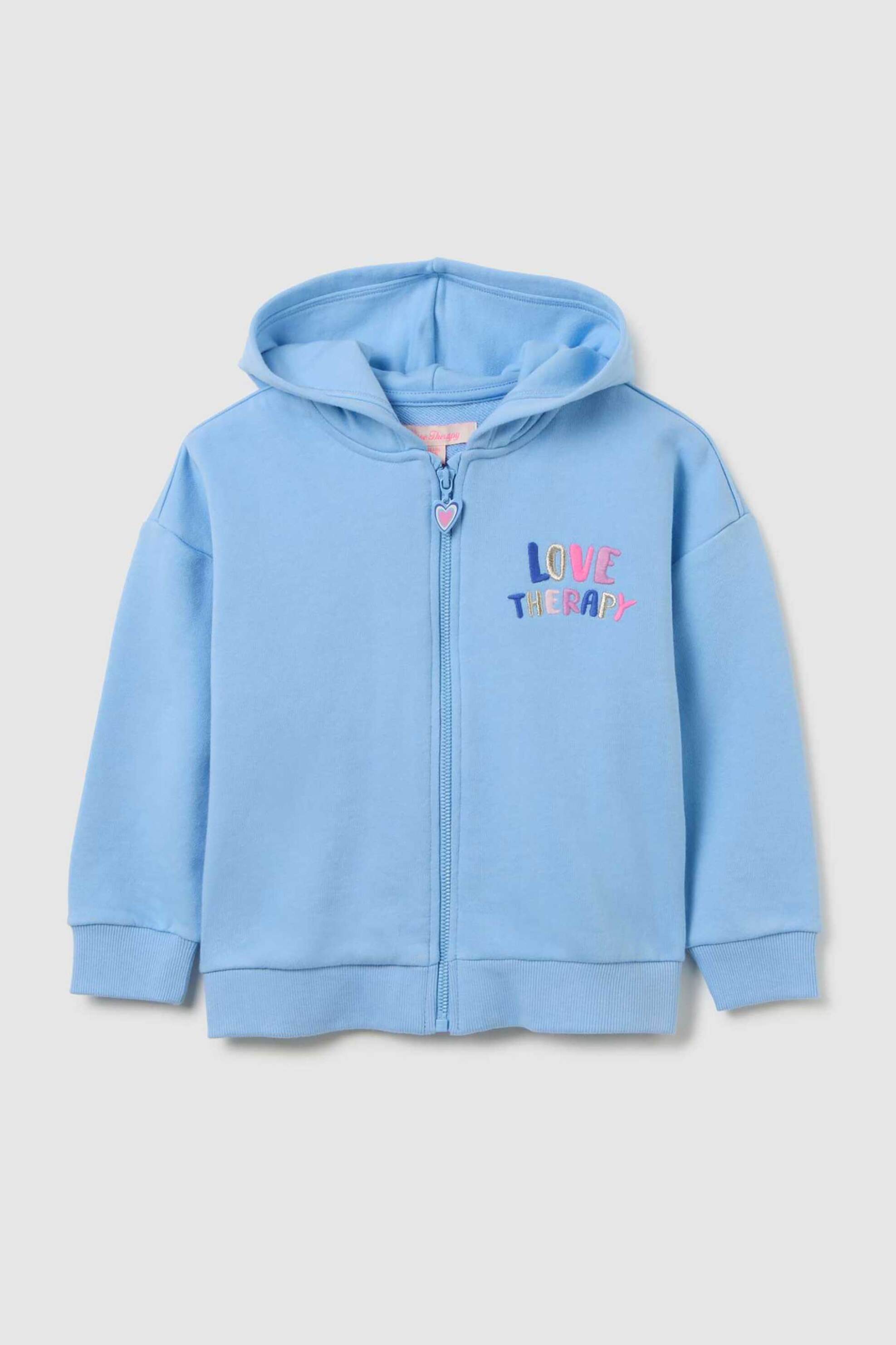 OVS KIDS OVS παιδική ζακέτα φούτερ με print Οversized - 002446795 Γαλάζιο
