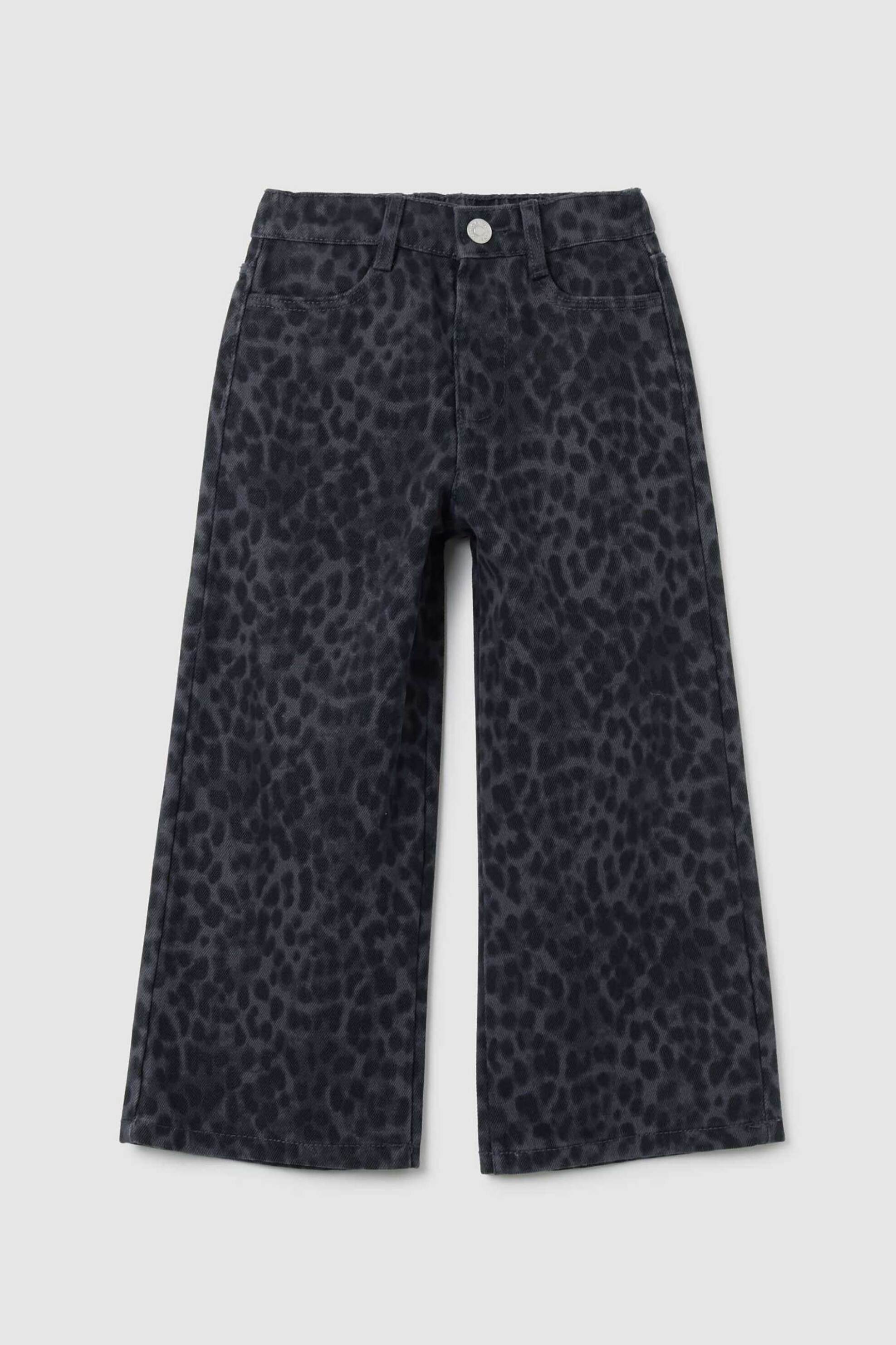 OVS KIDS OVS παιδικό τζιν παντελόνι Cropped - 002447008 Ανθρακί