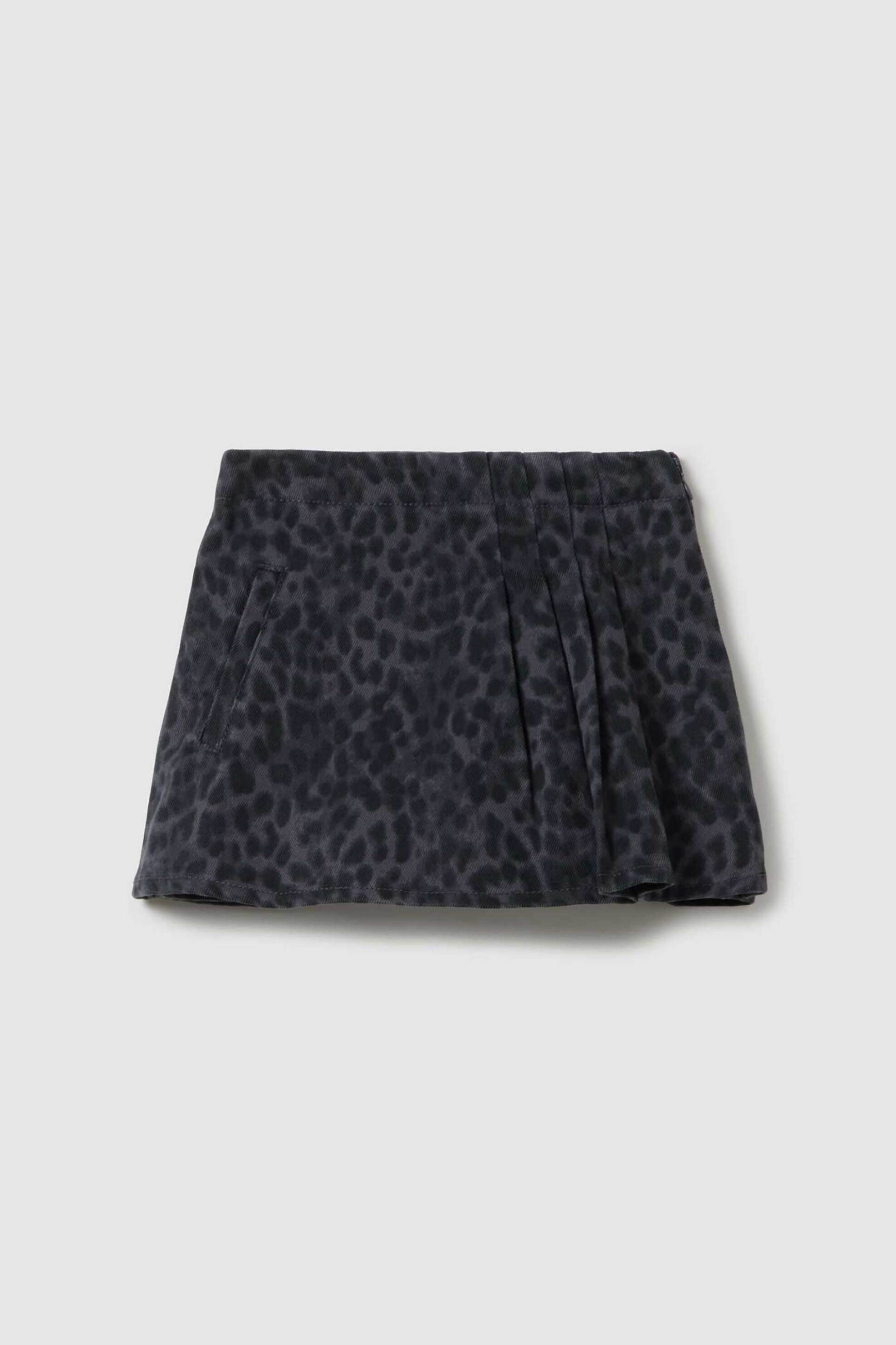 OVS παιδικό σορτς με animal print - 002447015 Γκρι