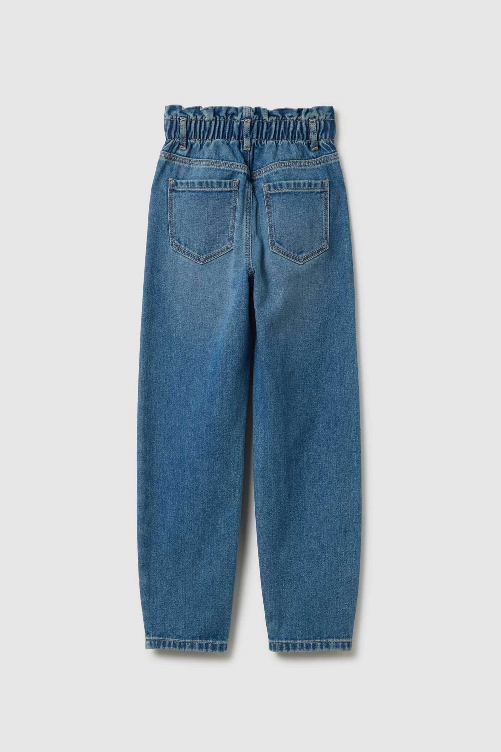 OVS παιδικό τζιν παντελόνι με στρας Regular Fit - 002447029 Denim Blue φωτογραφία