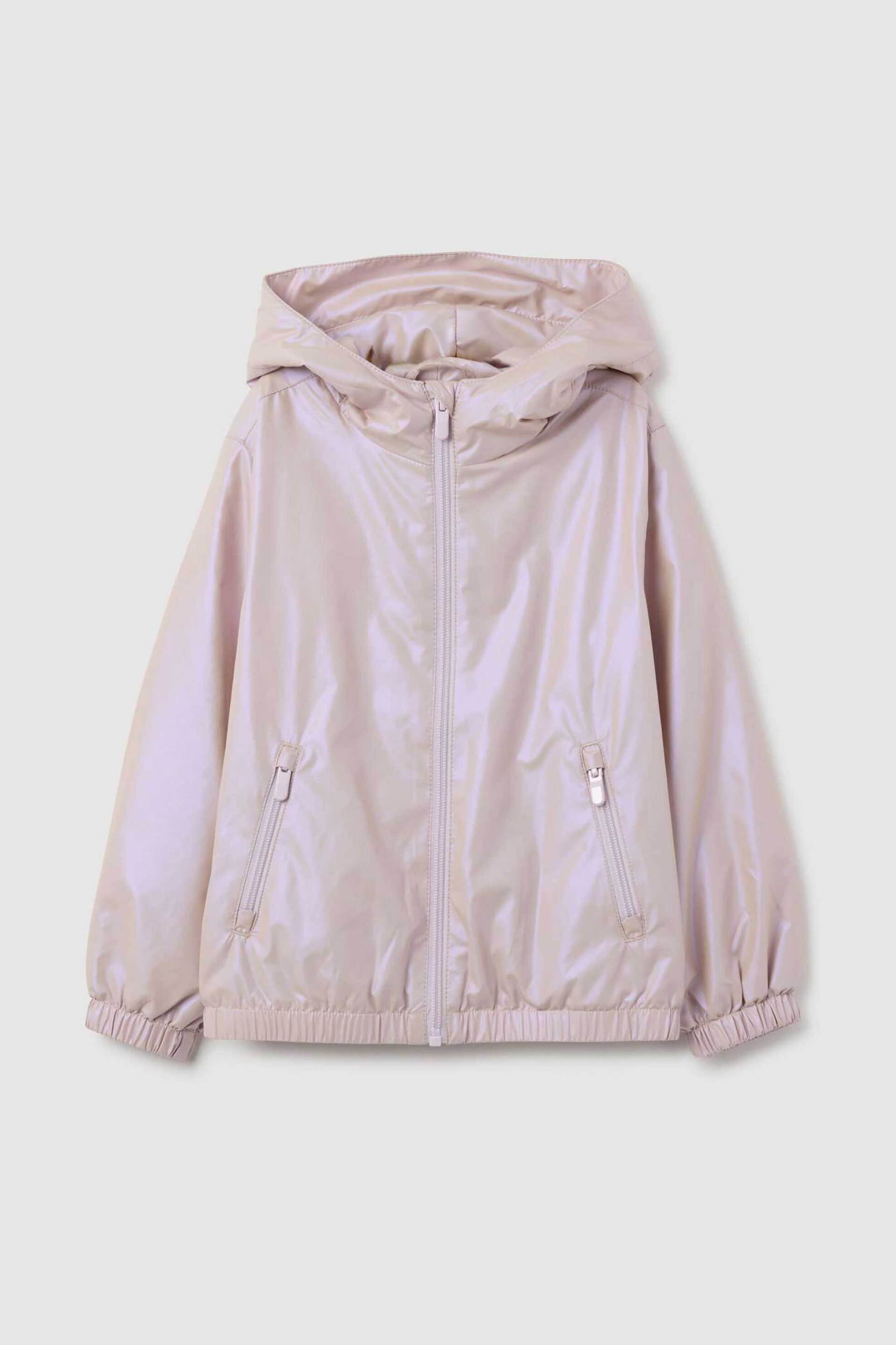 OVS KIDS OVS παιδικό μπουφάν με γυαλιστερό ύφασμα - 002391464 Ροζ Ανοιχτό