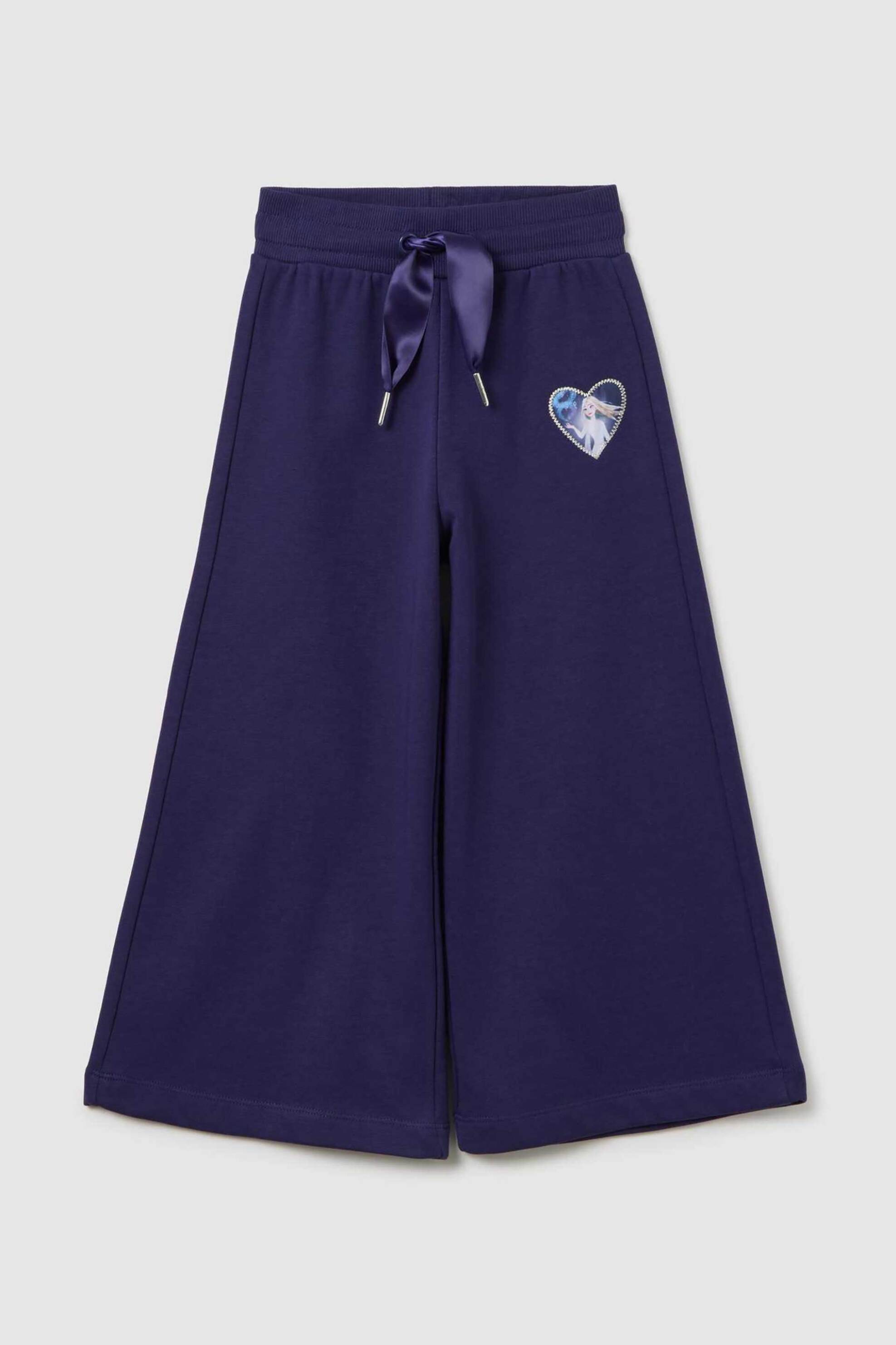 OVS KIDS OVS παιδικό παντελόνι φόρμας με print "Frozen" Wide Leg - 002446652 Μπλε