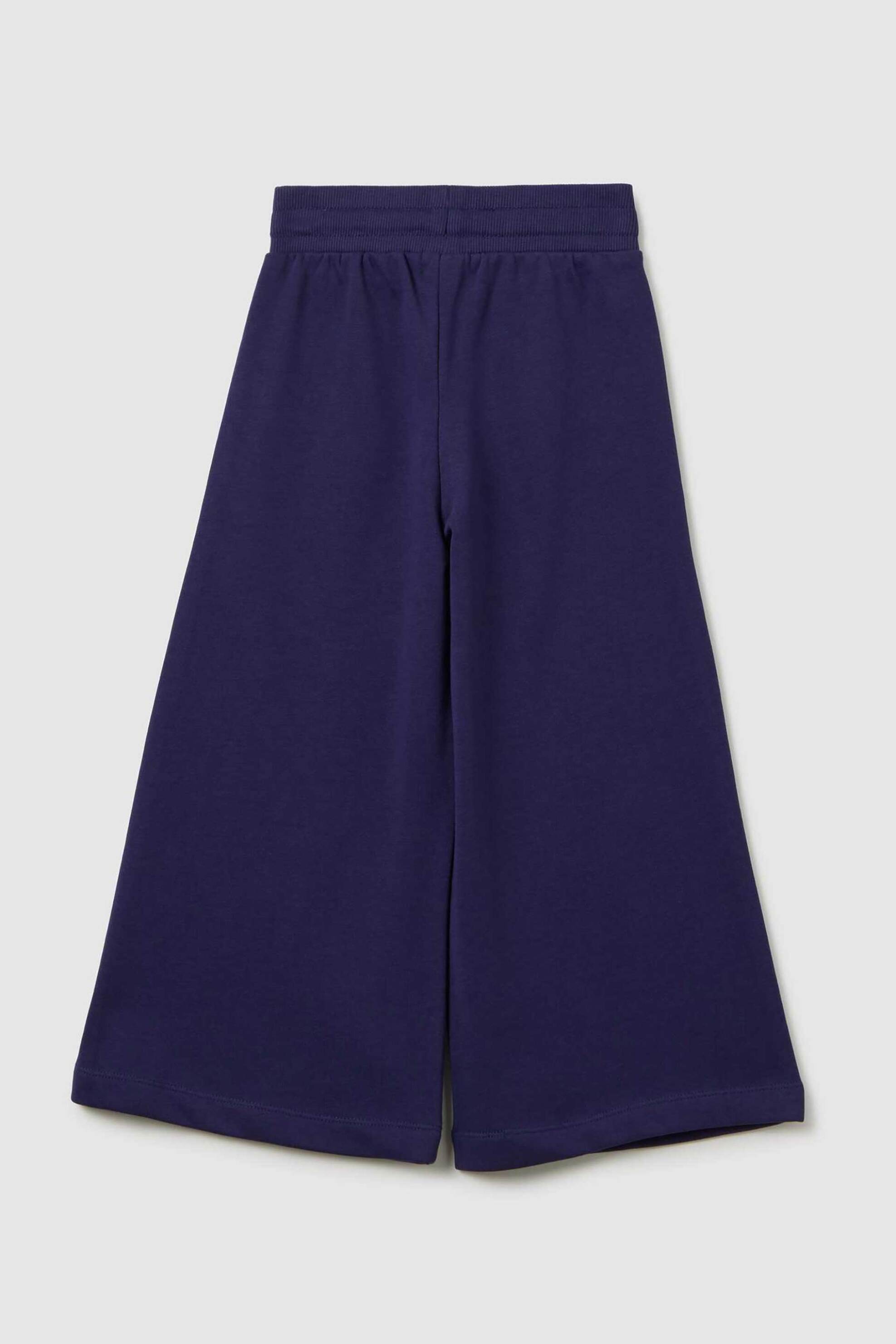 OVS παιδικό παντελόνι φόρμας με print "Frozen" Wide Leg - 002446652 Μπλε φωτογραφία