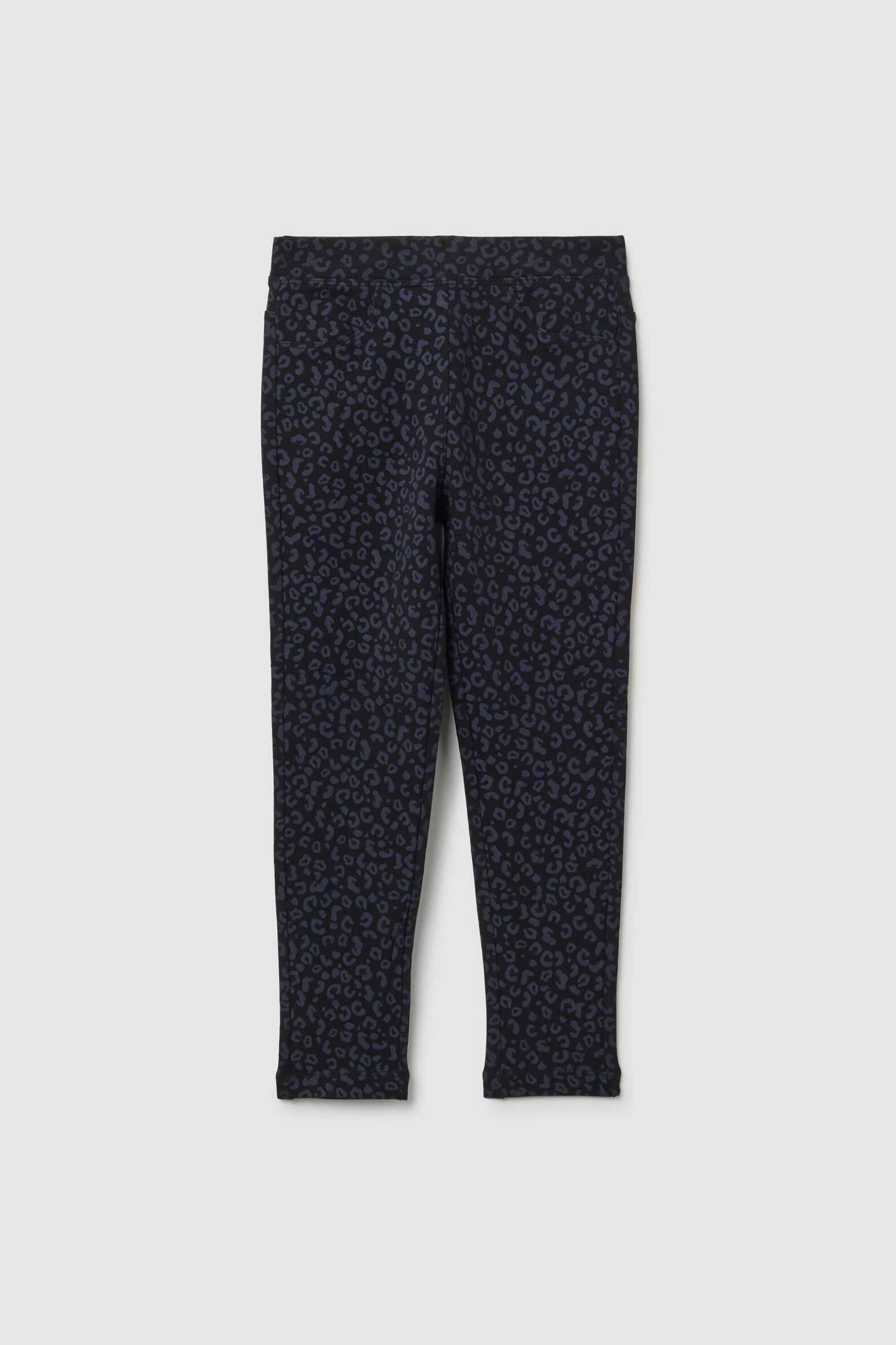 OVS παιδικό κολάν με all-over print - 002457369 Μαύρο