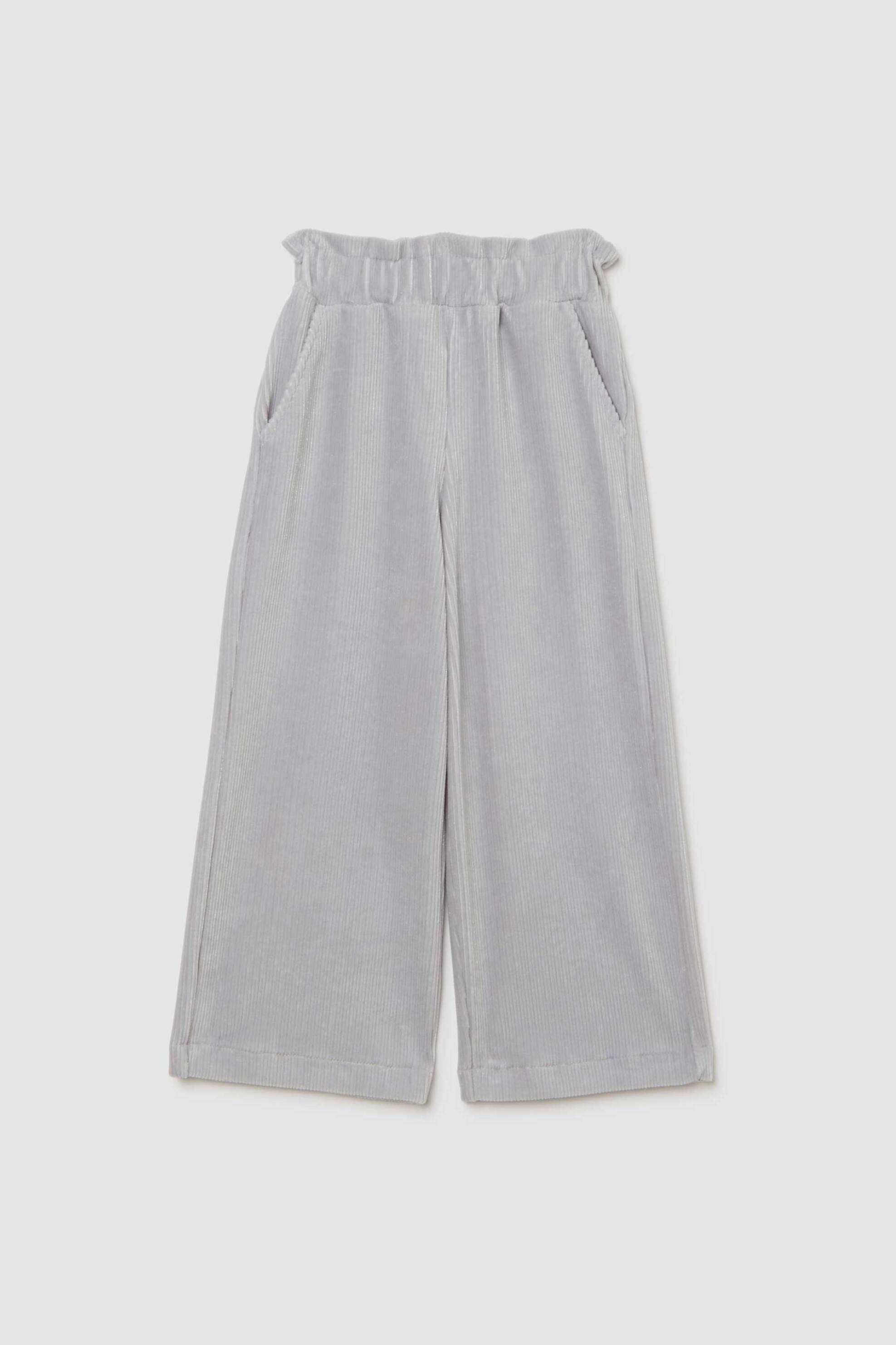 OVS παιδική ψηλόμεση ζιπ κιλοτ - 002476350 Γκρι