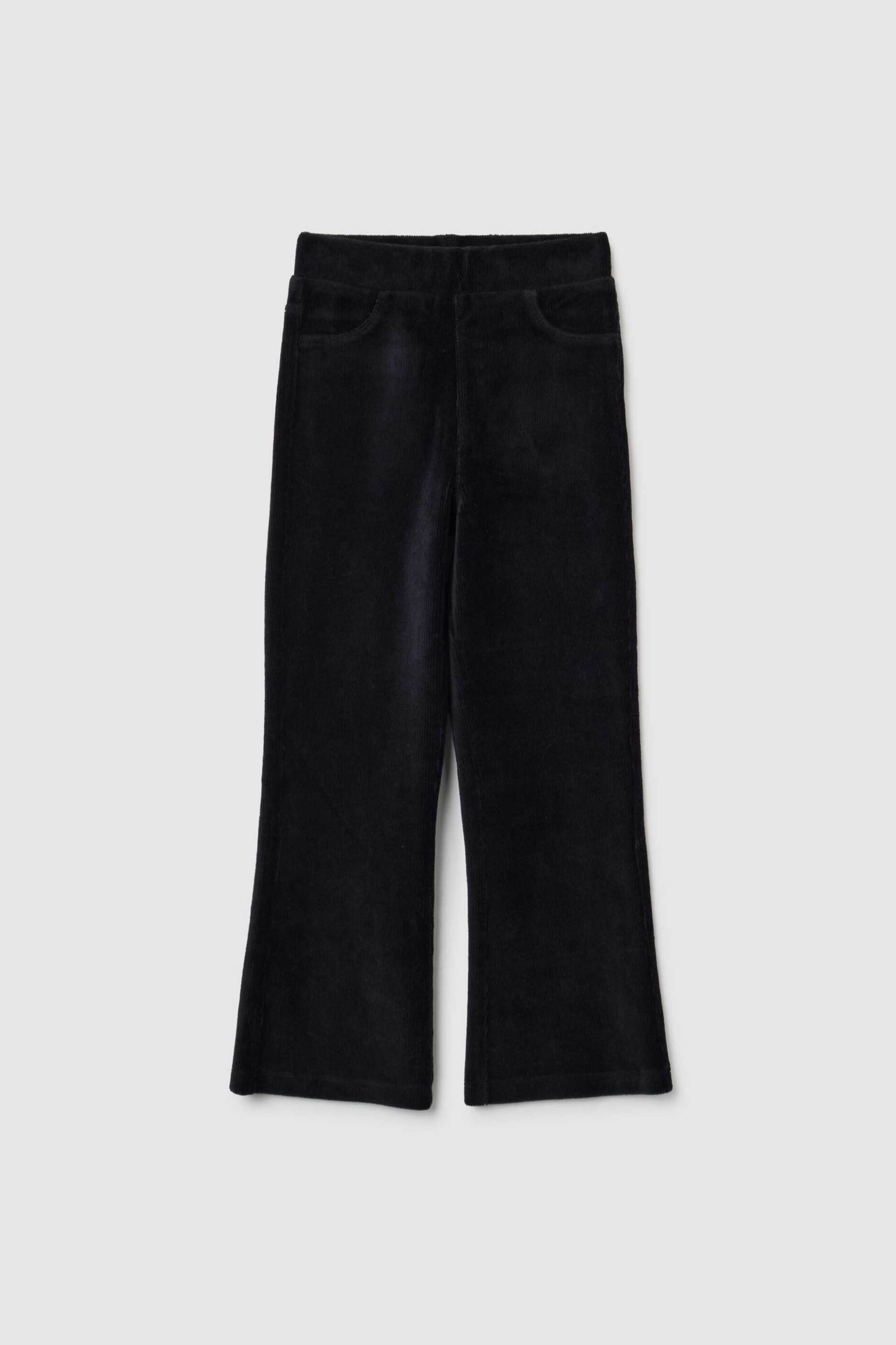 OVS παιδικό παντελόνι Flare Fit - 002479275 Μαύρο