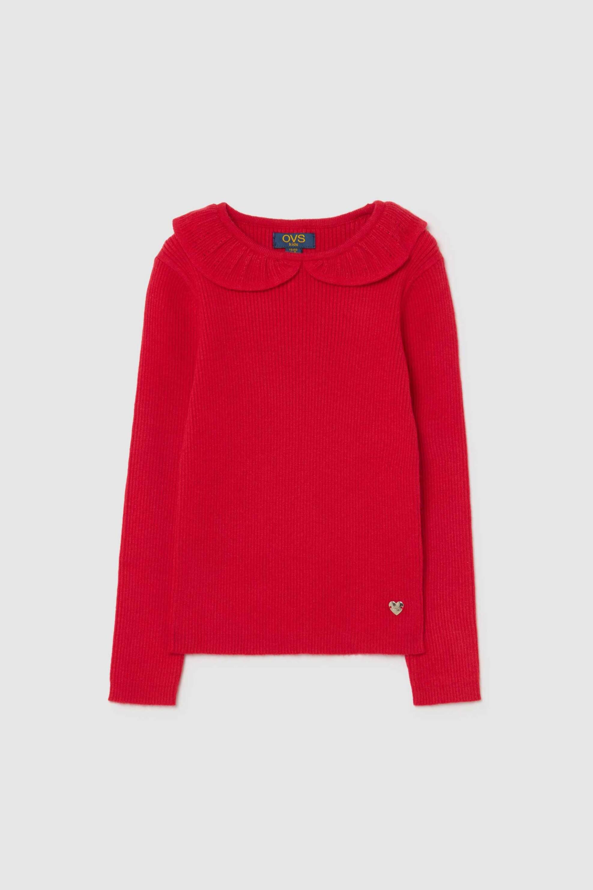 OVS παιδικό πουλόβερ Regular Fit - 002495756 Κόκκινο