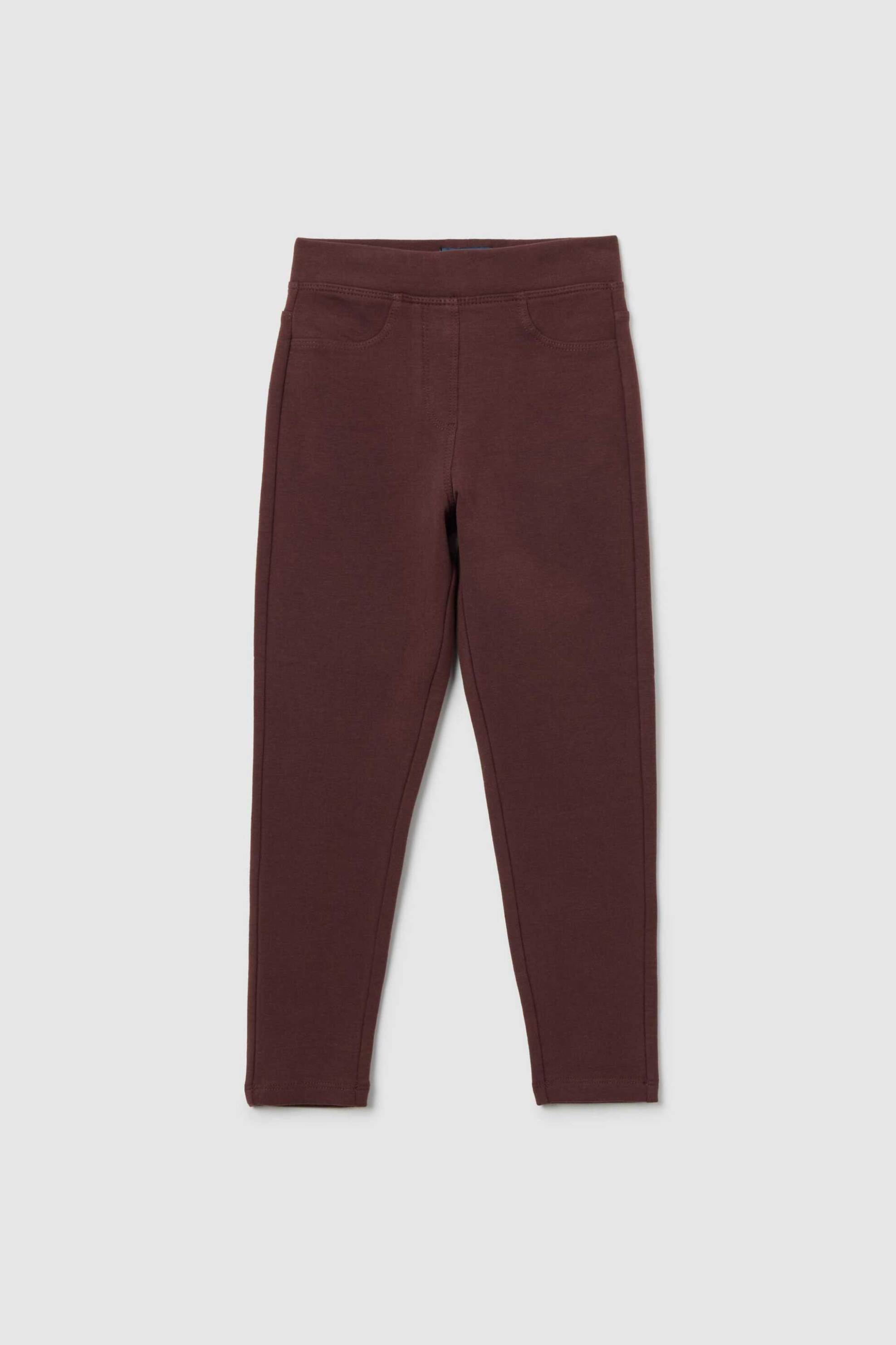 OVS παιδικό κολάν μονόχρωμο - 002487165 Καφέ