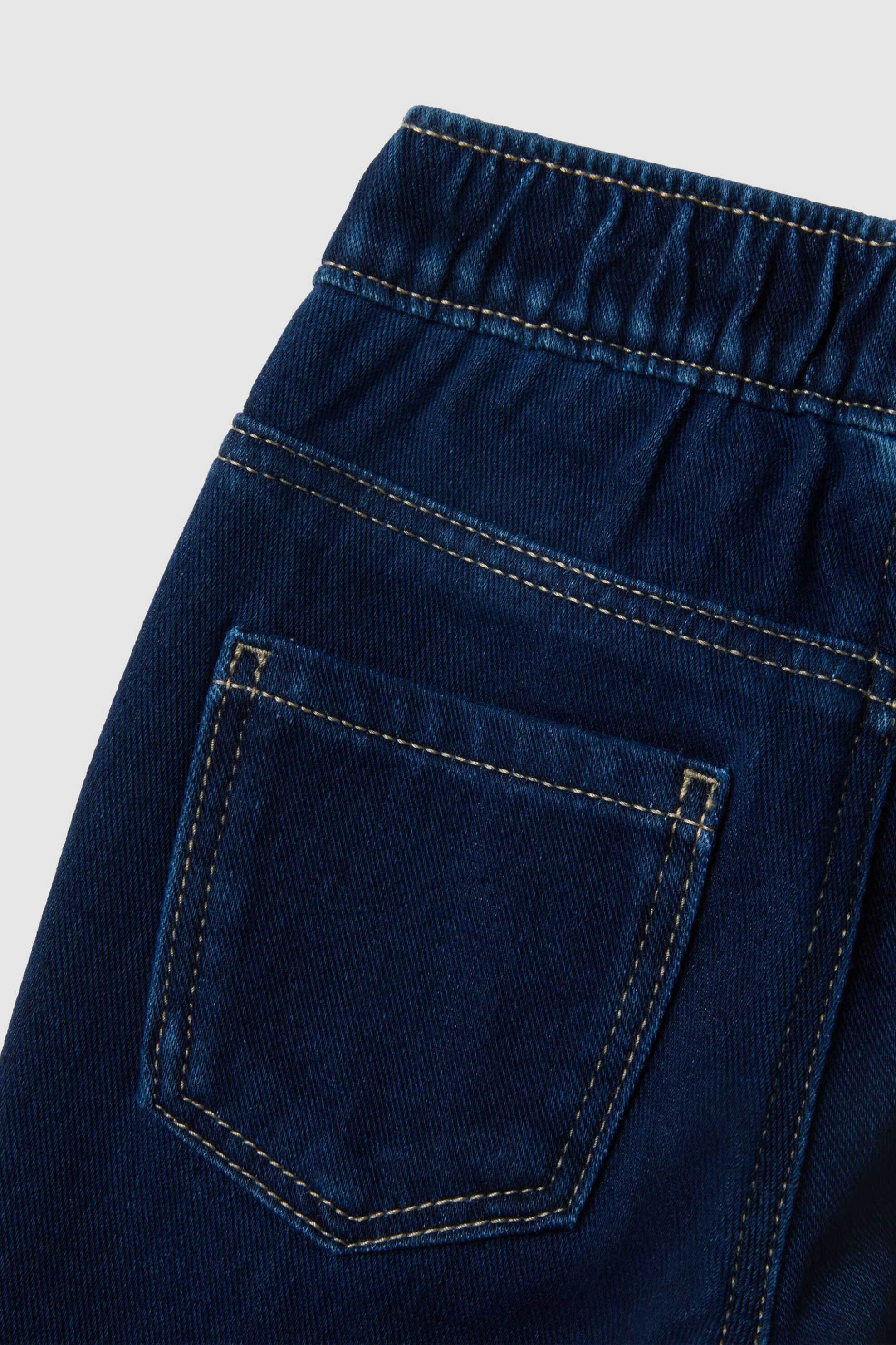 Ovs Παιδικό Τζιν Παντελόνι με Ελαστική Μέση Flare Fit - 002551564 Denim Blue Σκούρο