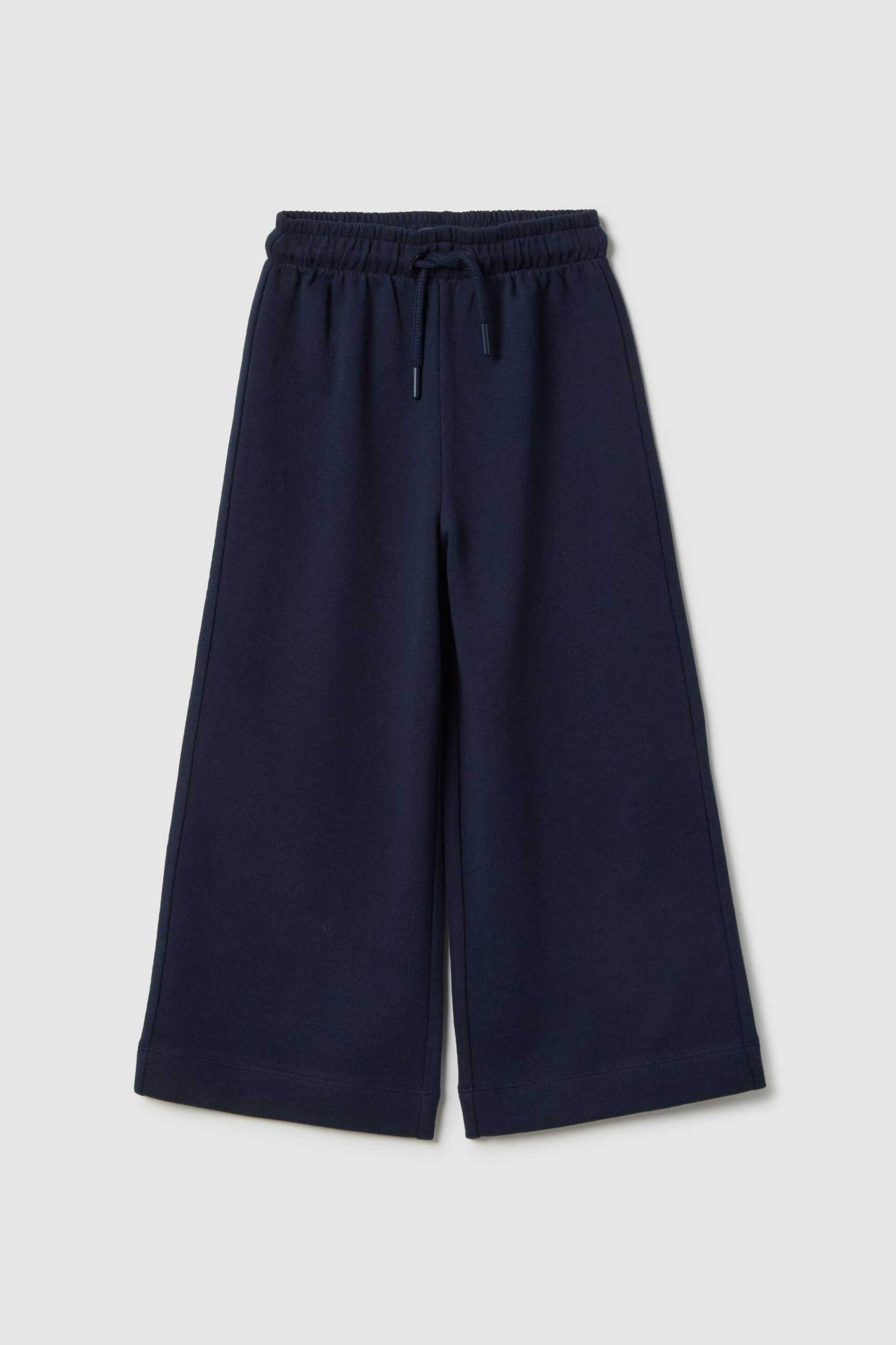 OVS παιδικό παντελόνι φόρμας μονόχρωμο Wide Leg - 002551460 Μπλε Navy