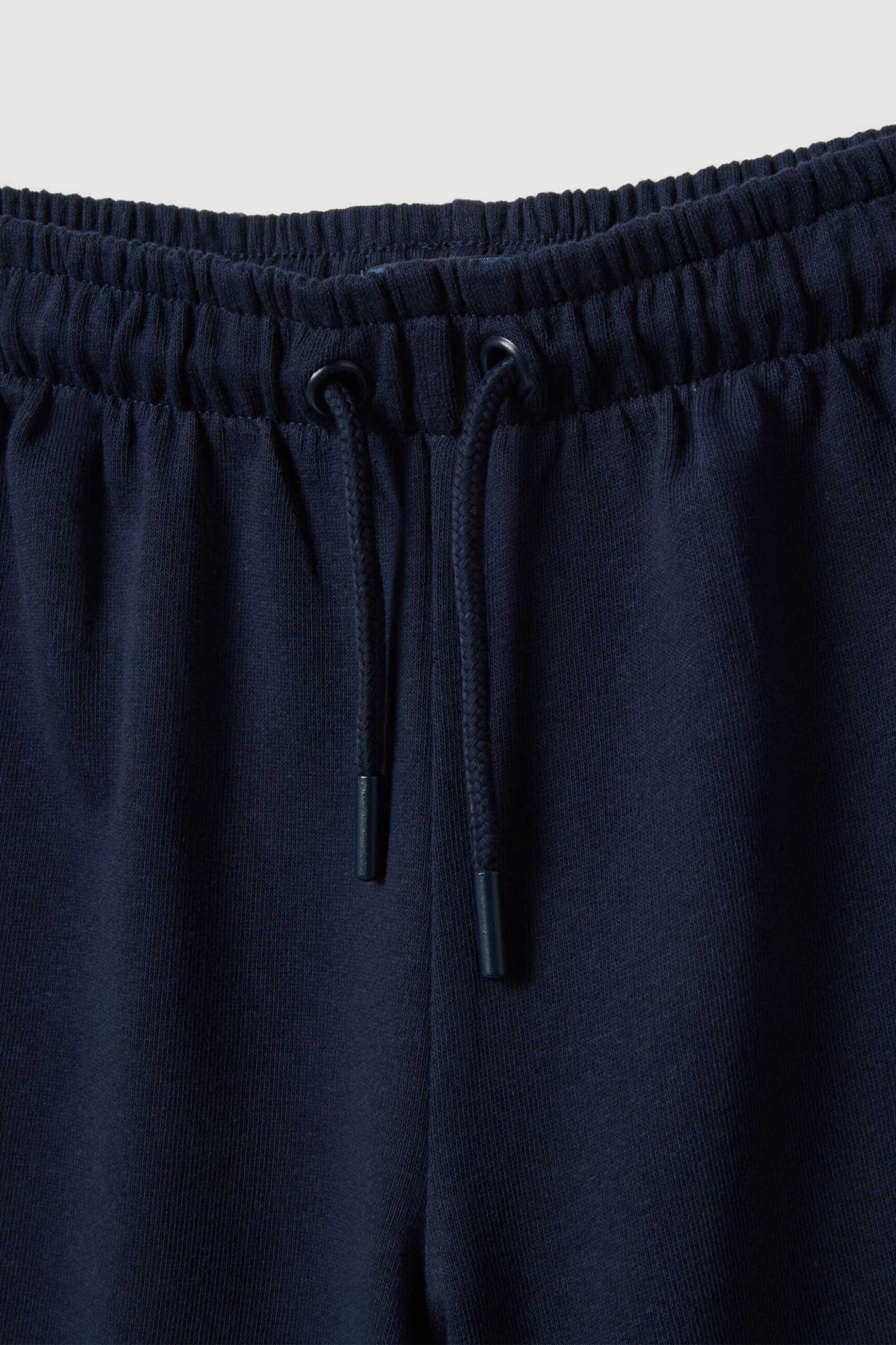 OVS παιδικό παντελόνι φόρμας μονόχρωμο Wide Leg - 002551460 Μπλε Navy φωτογραφία