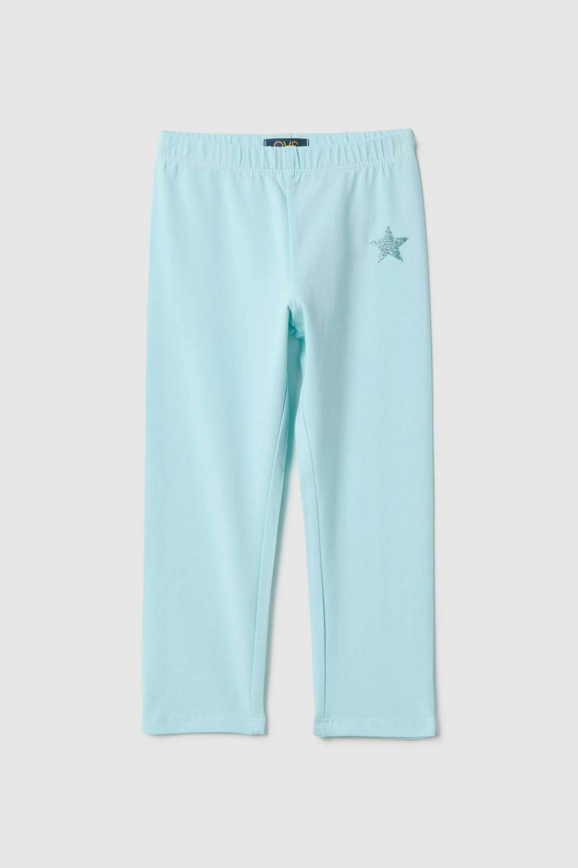 OVS παιδικό κολάν με print Slim Fit - 002575570 Γαλάζιο