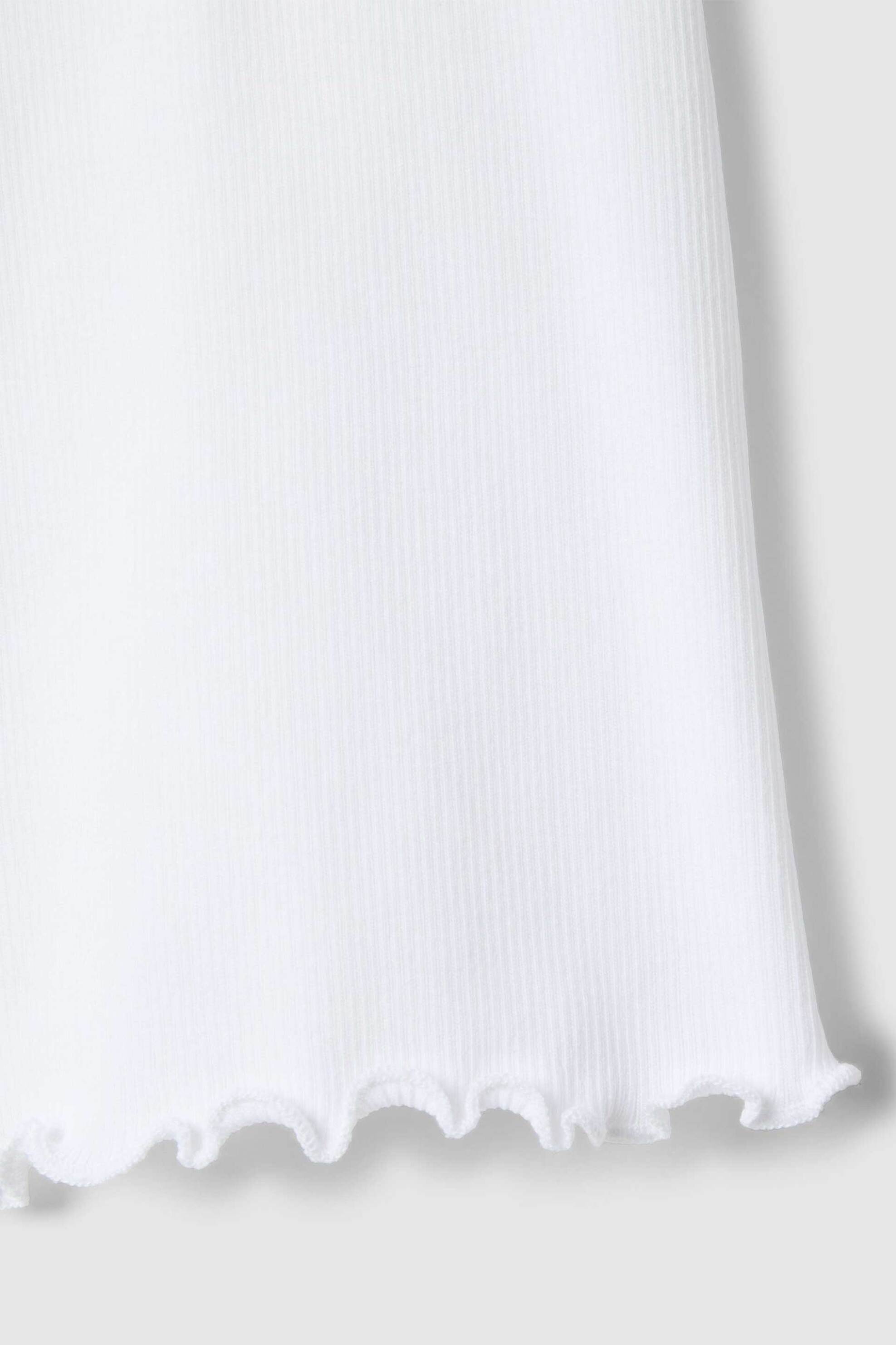 OVS παιδικό T-shirt μονόχρωμο Regular Fit - 002575782 Λευκό φωτογραφία