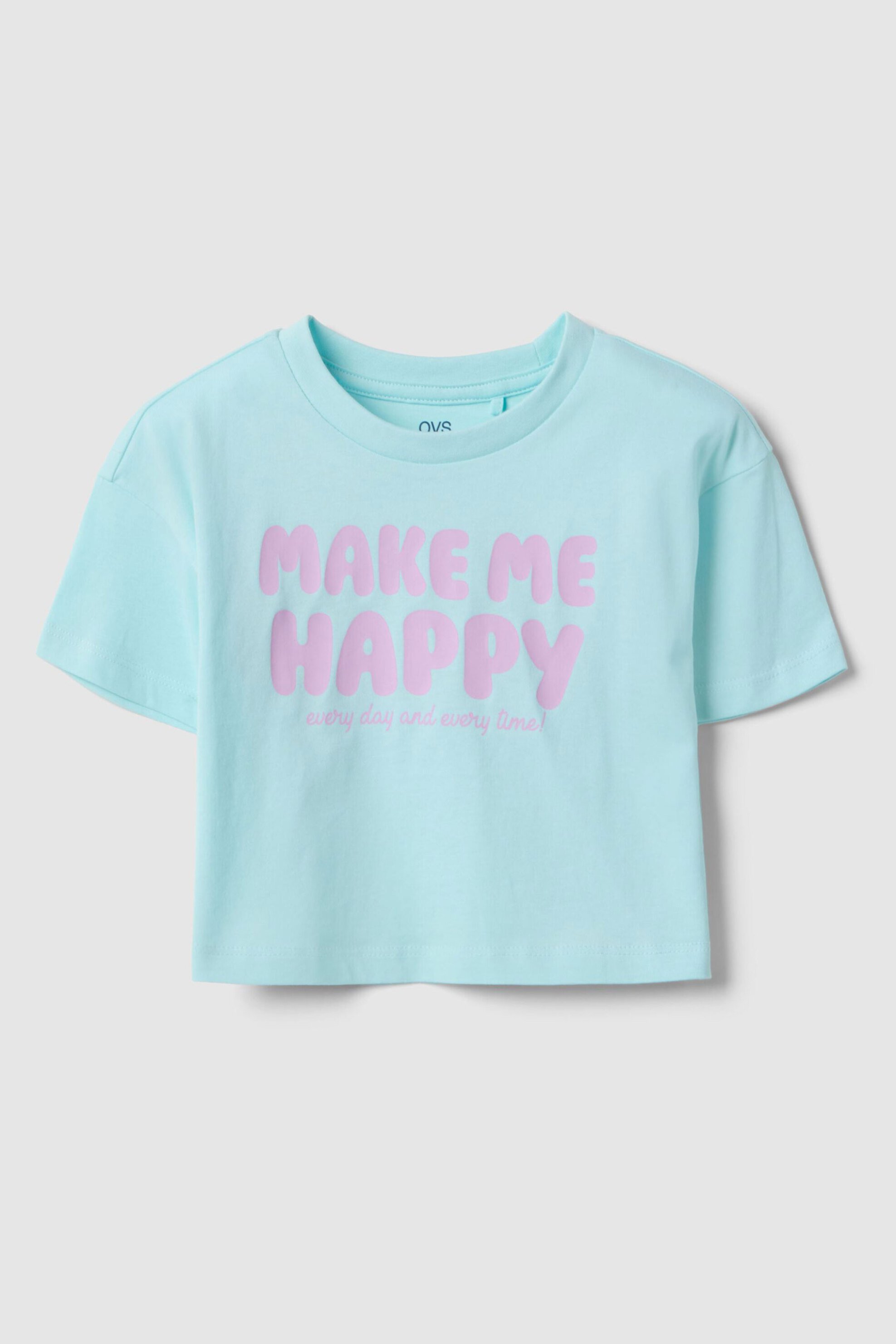 OVS παιδικό T-shirt με print Regular Fit - 002575868 Γαλάζιο