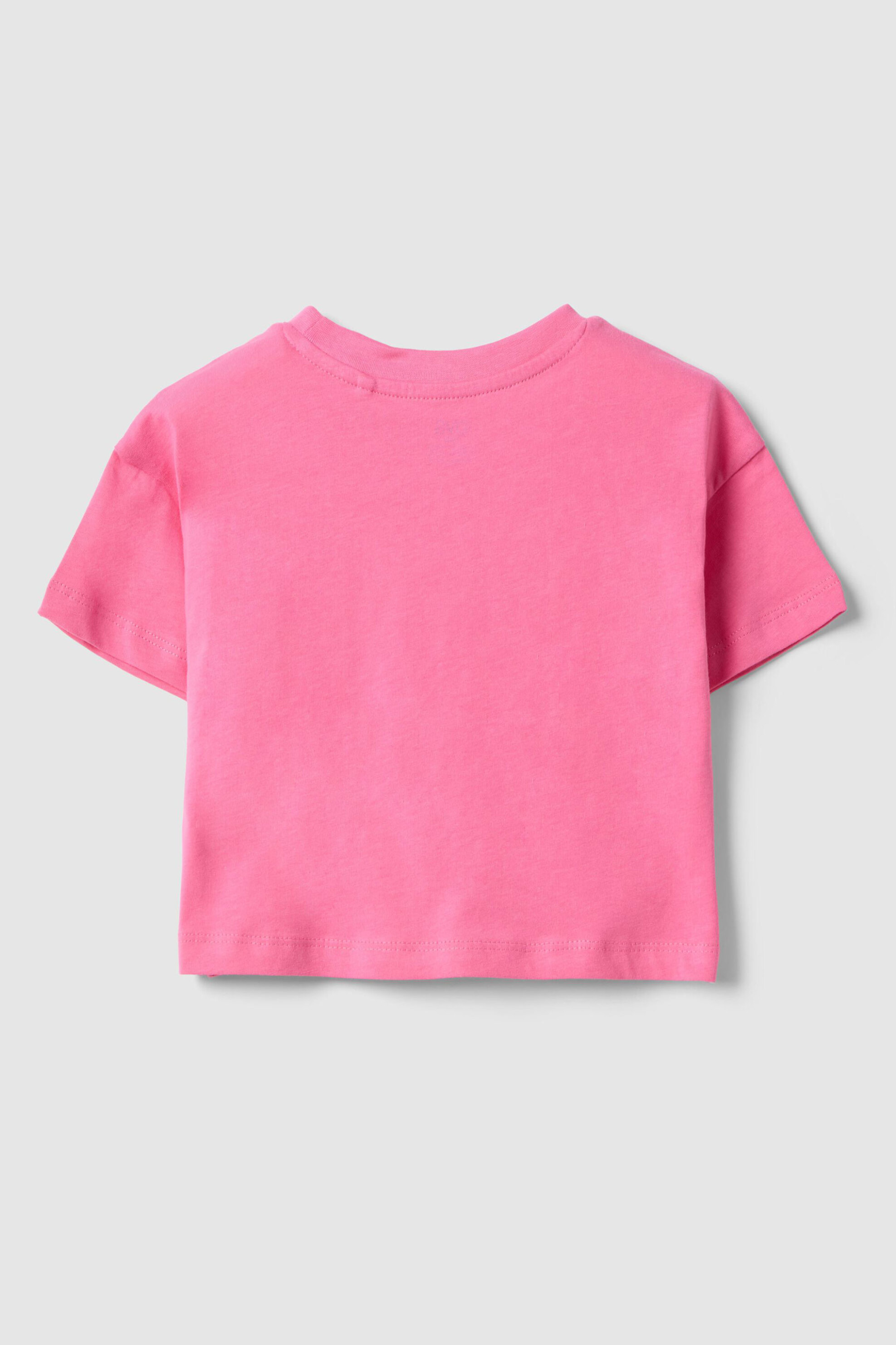 OVS παιδικό T-shirt με print Regular Fit - 002575875 Ροζ φωτογραφία