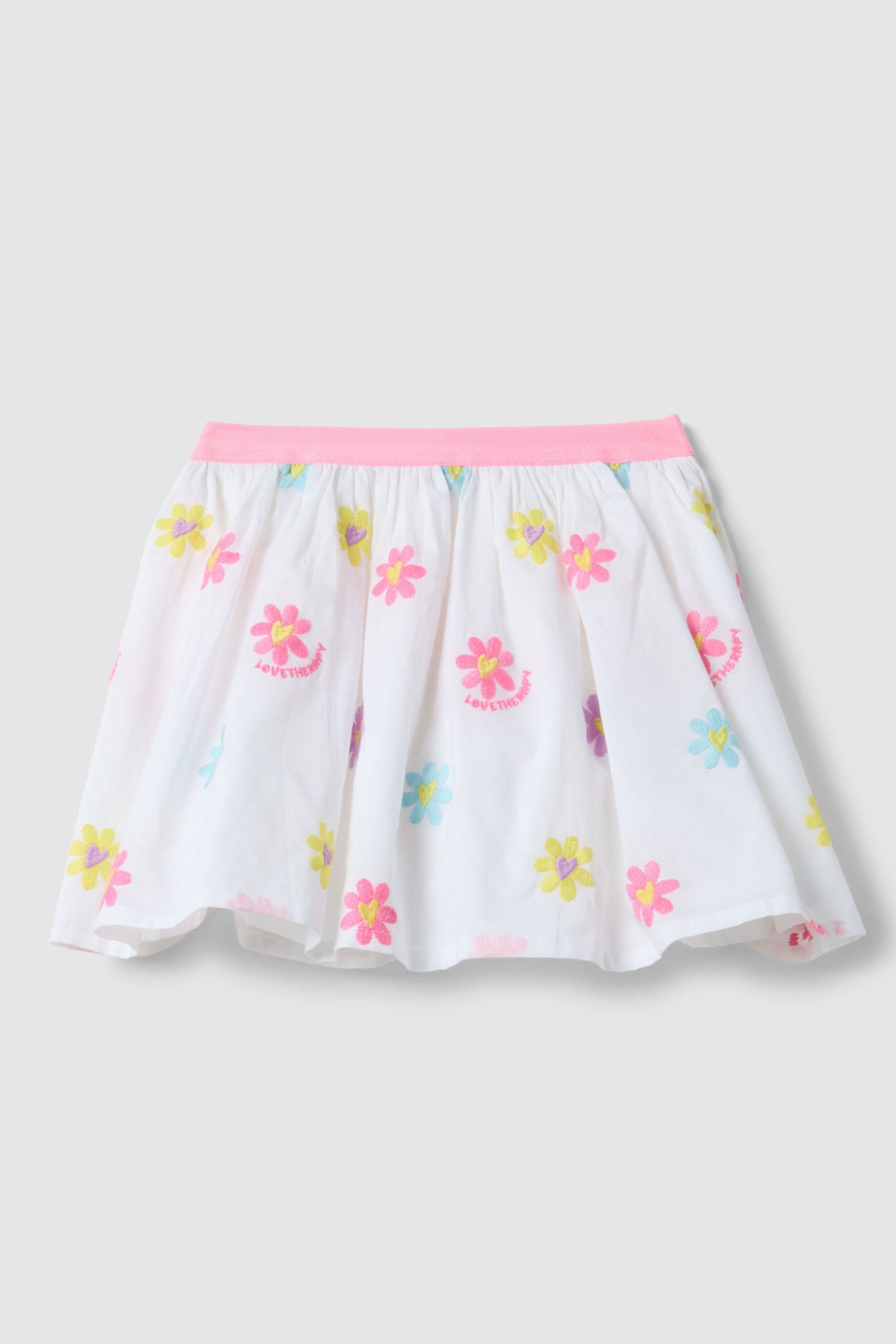 OVS παιδική φούστα με floral print - 002654443 Ροζ