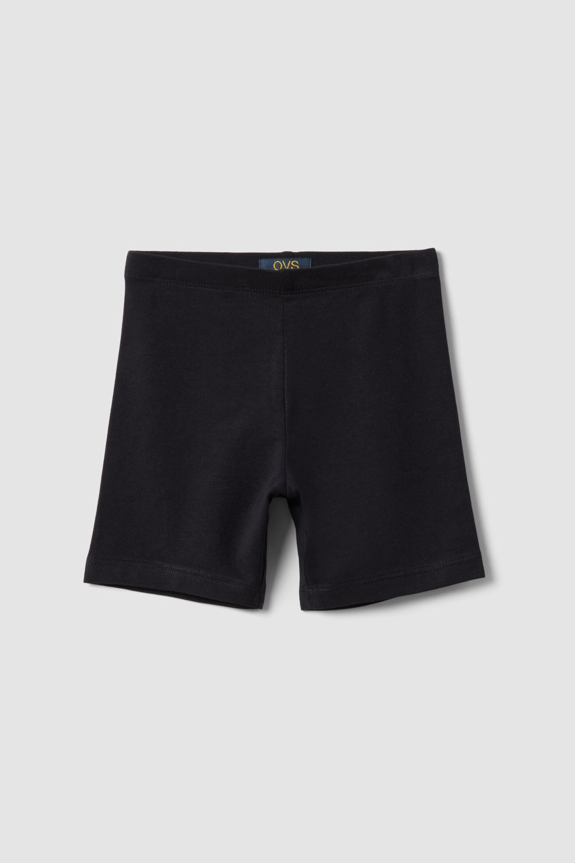 OVS παιδικό σορτς μονόχρωμο με ελαστική μέση Slim Fit - 002688514 Μαύρο