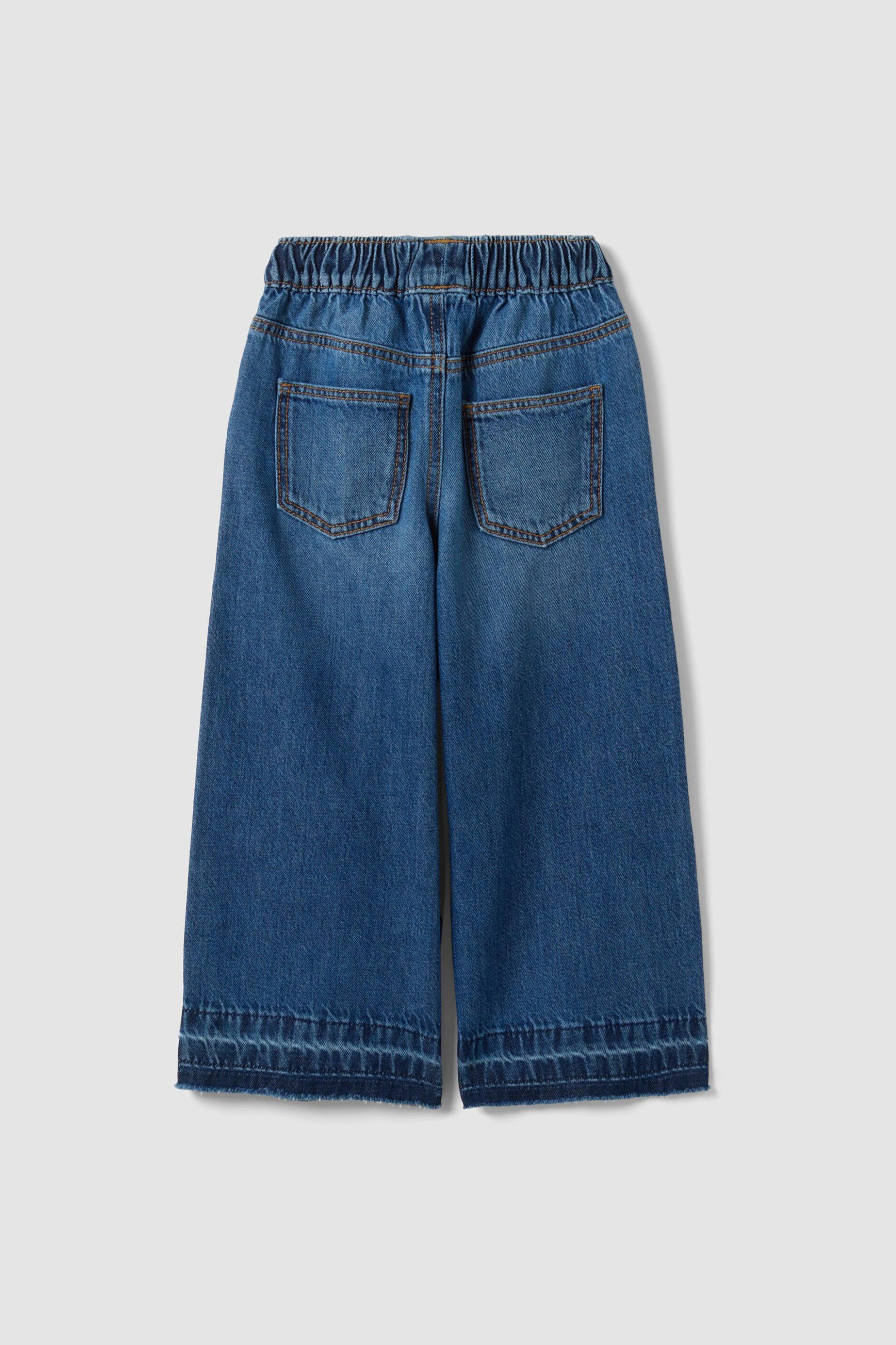 Ovs Παιδικό Τζιν Παντελόνι Wide Leg - 002844684 Denim Blue